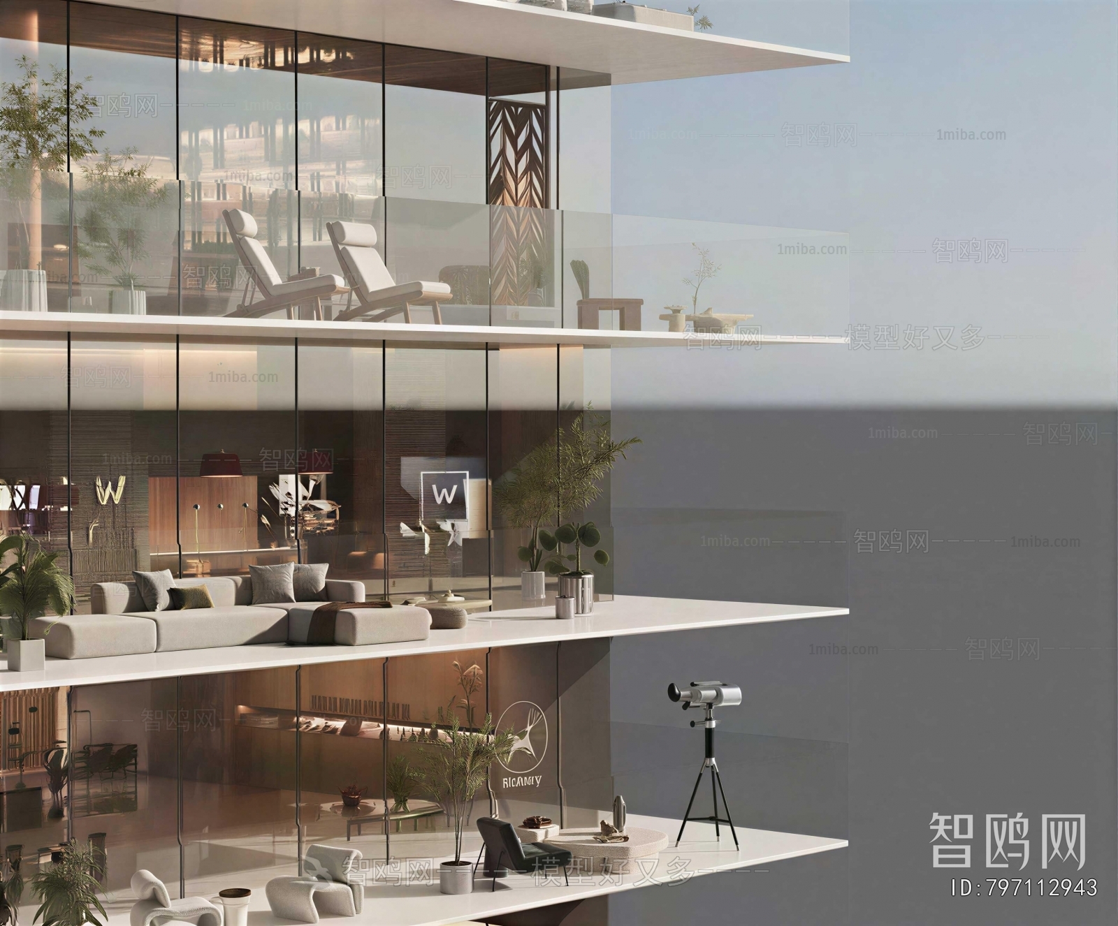 Nordic Style Leisure Balcony