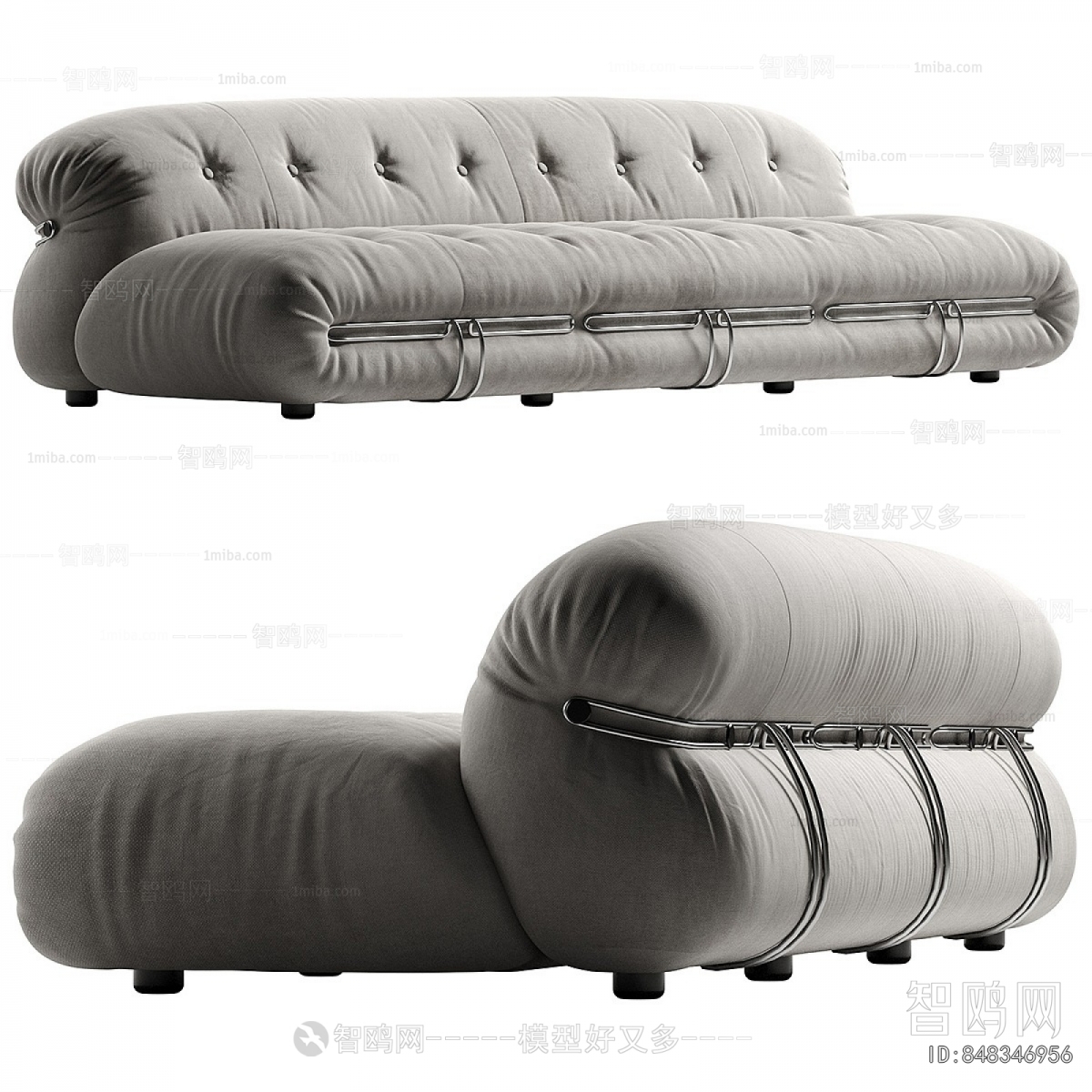 Modern Three-seat Sofa