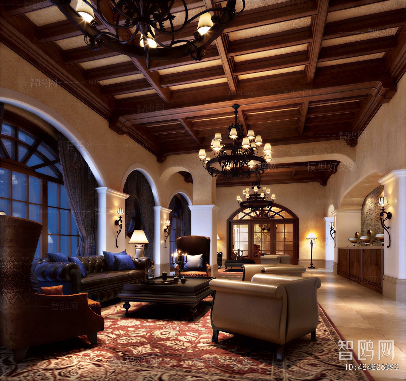 European Style A Living Room