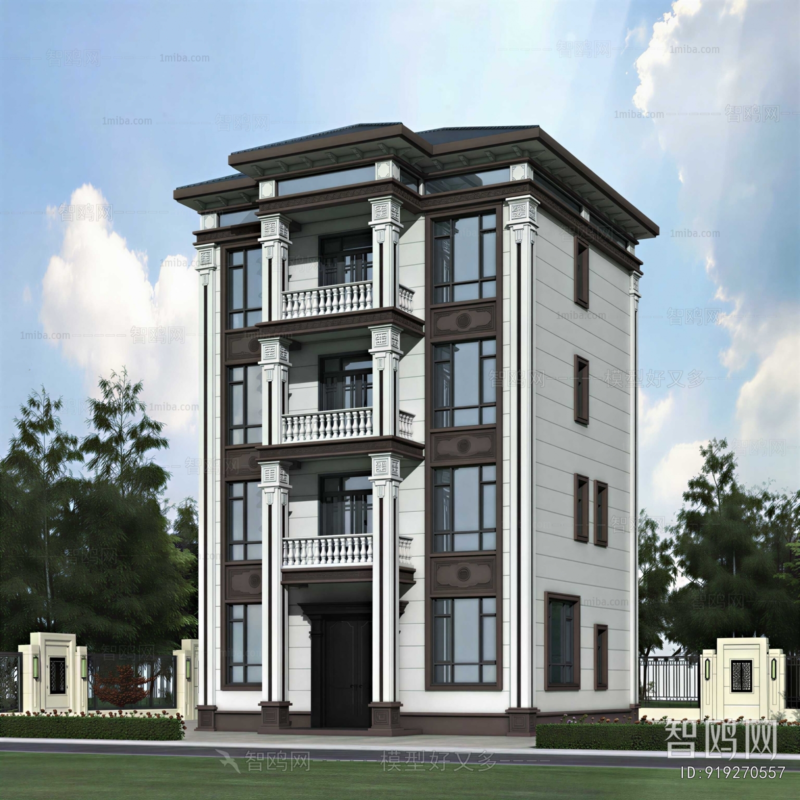 New Chinese Style Detached Villa