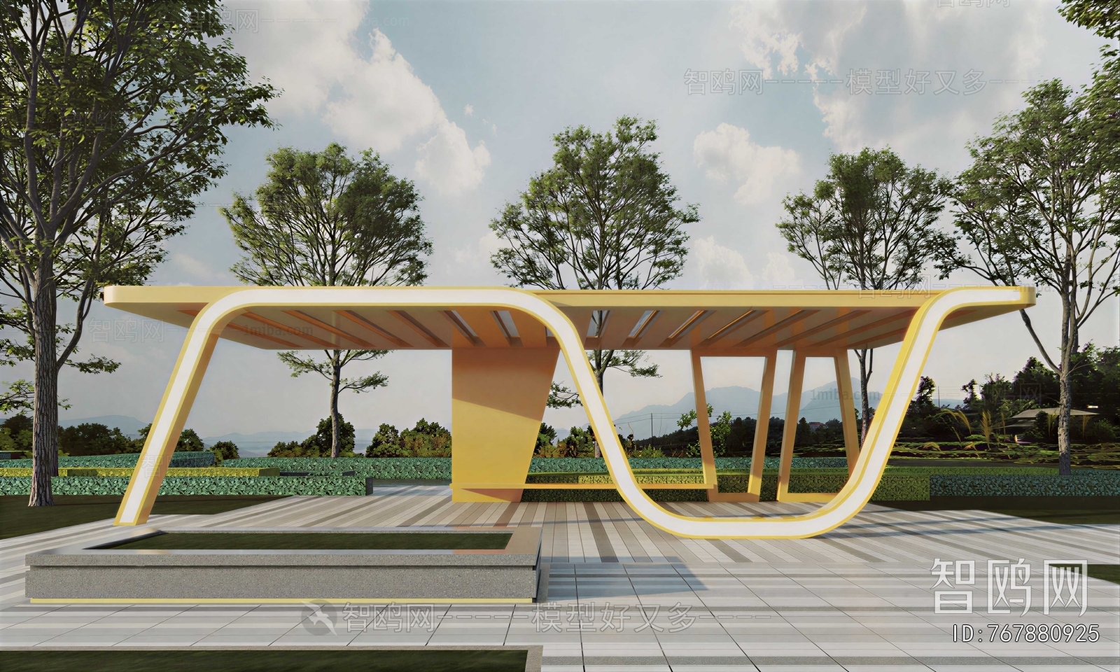 Modern Building Component