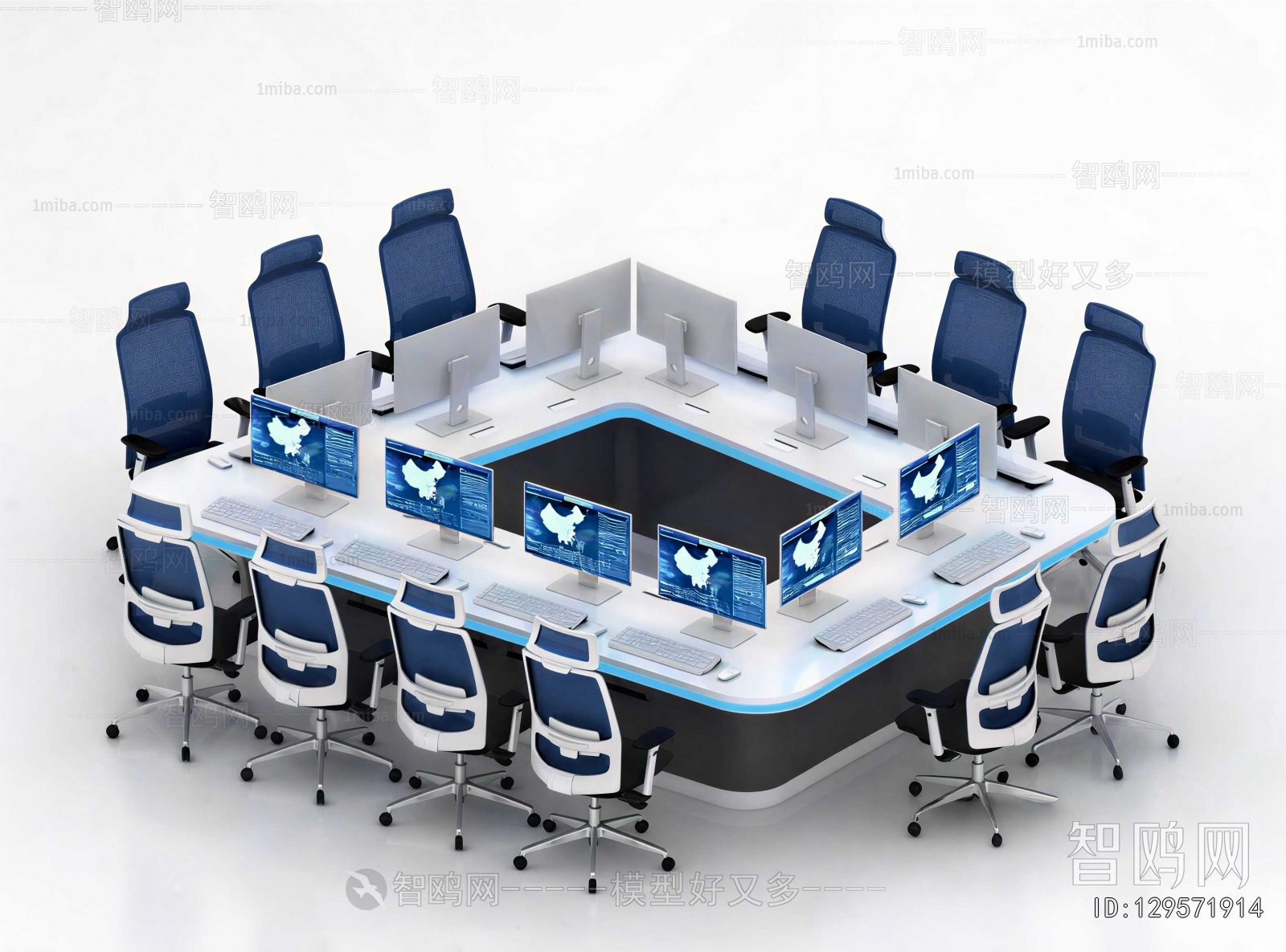 Modern Office Desk And Chair