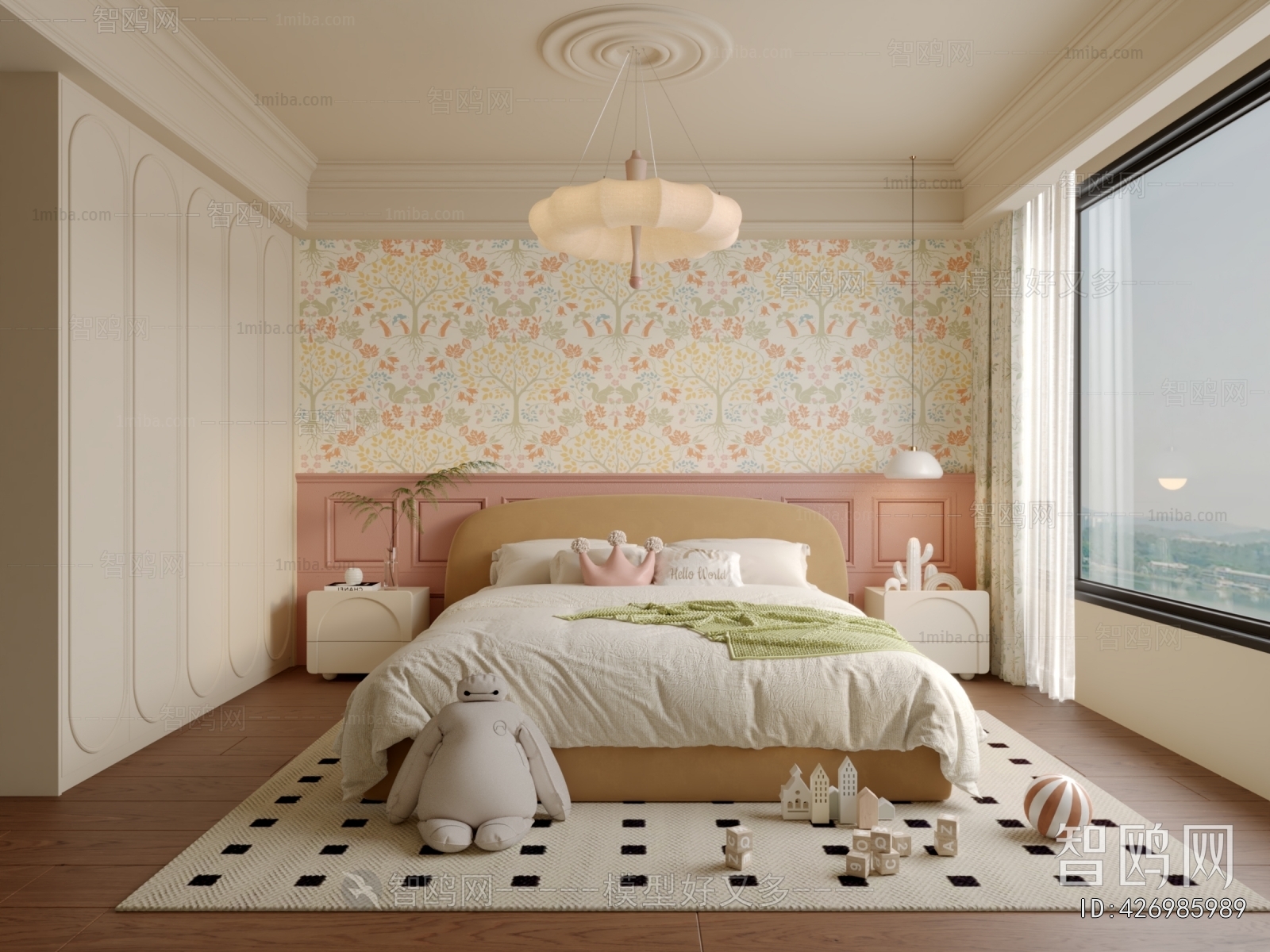 French Style Girl's Room Daughter's Room