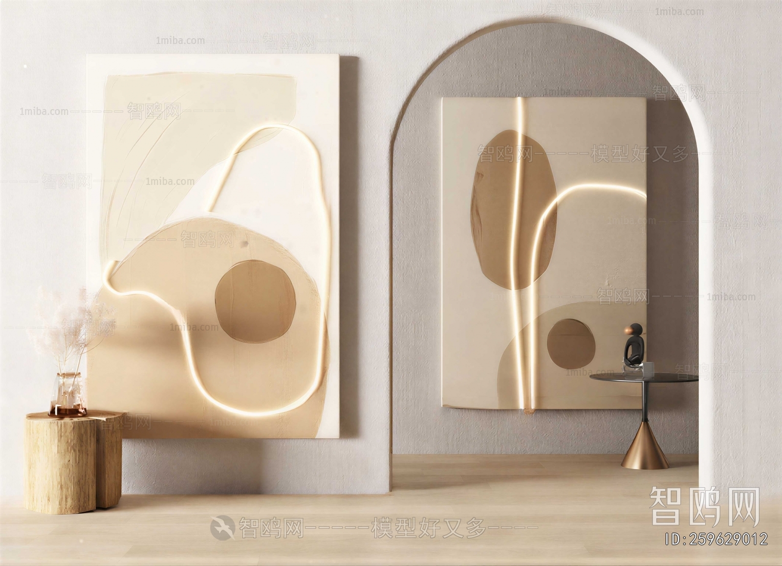 Wabi-sabi Style Painting