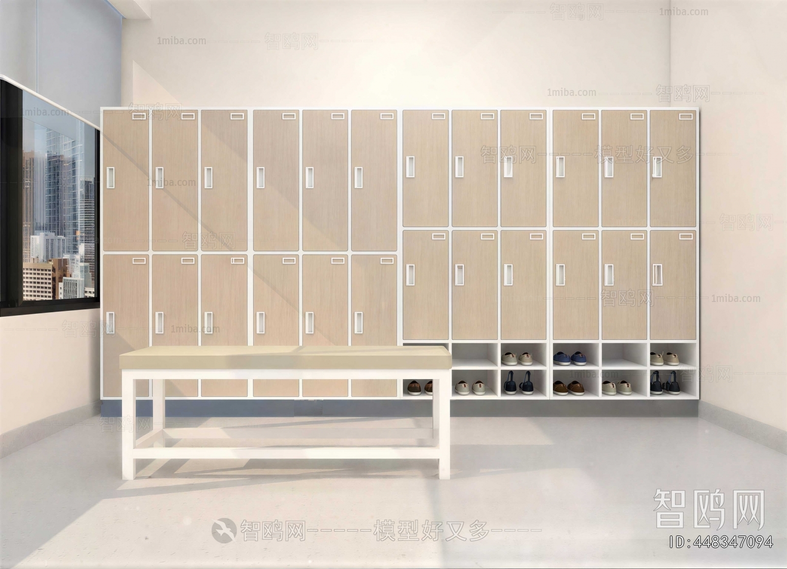 Modern Changing Room