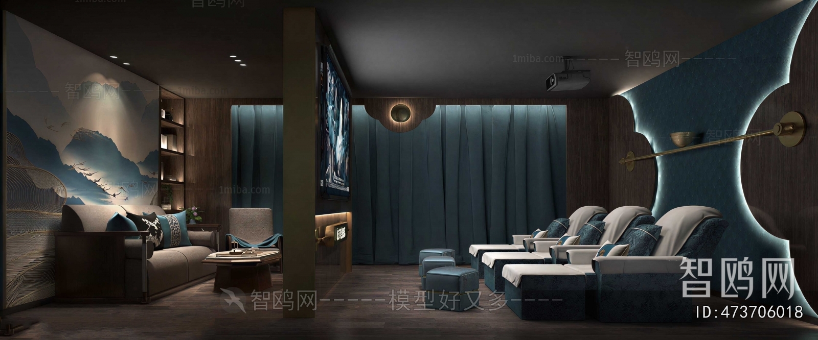 Modern SPA Foot Bath