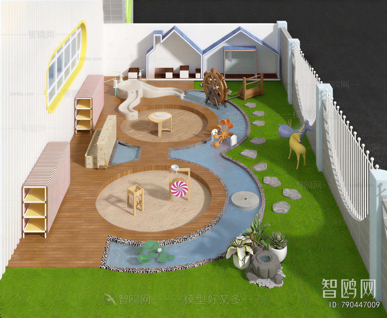 Modern Courtyard/landscape