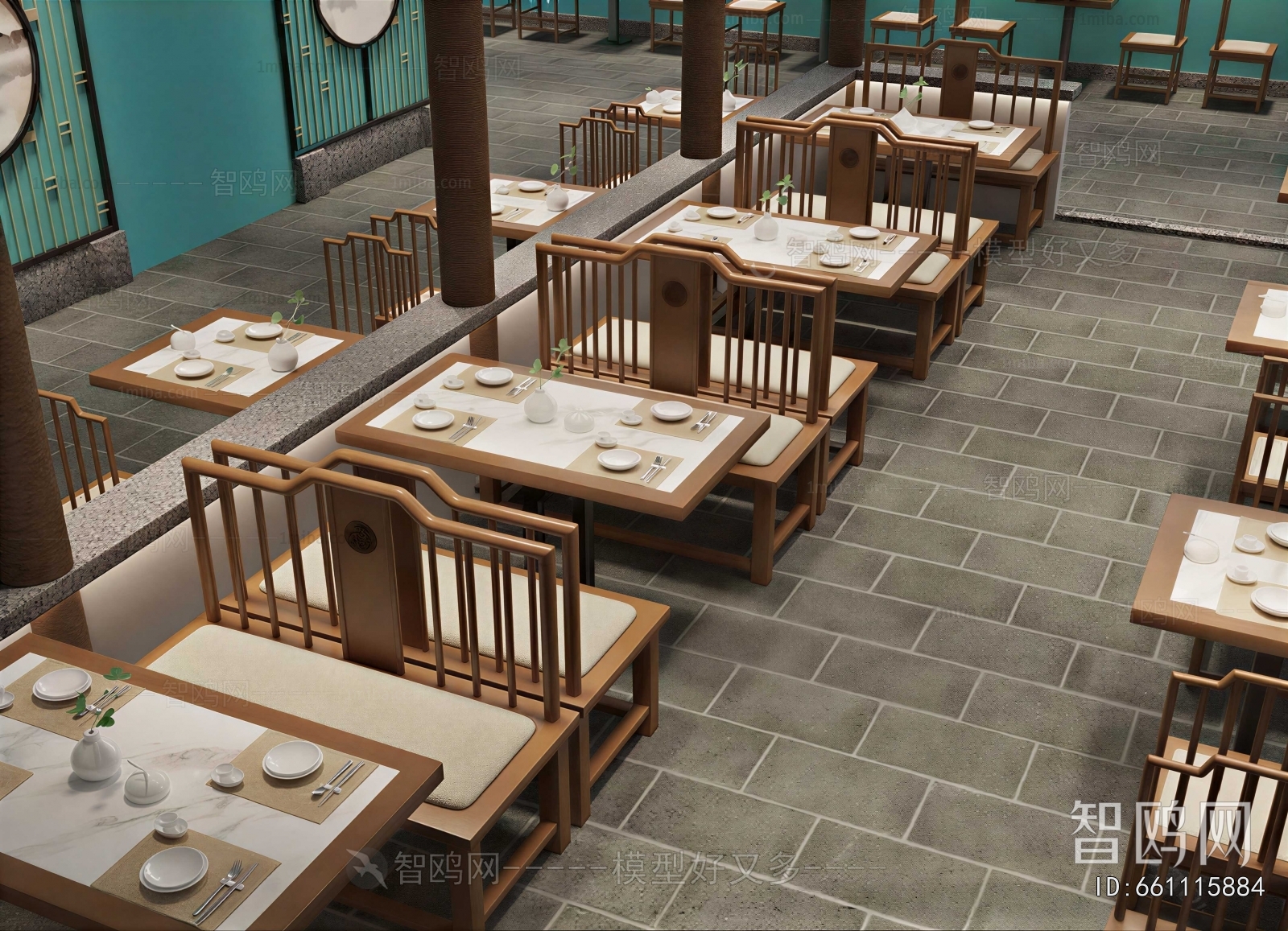 New Chinese Style Dining Table And Chairs