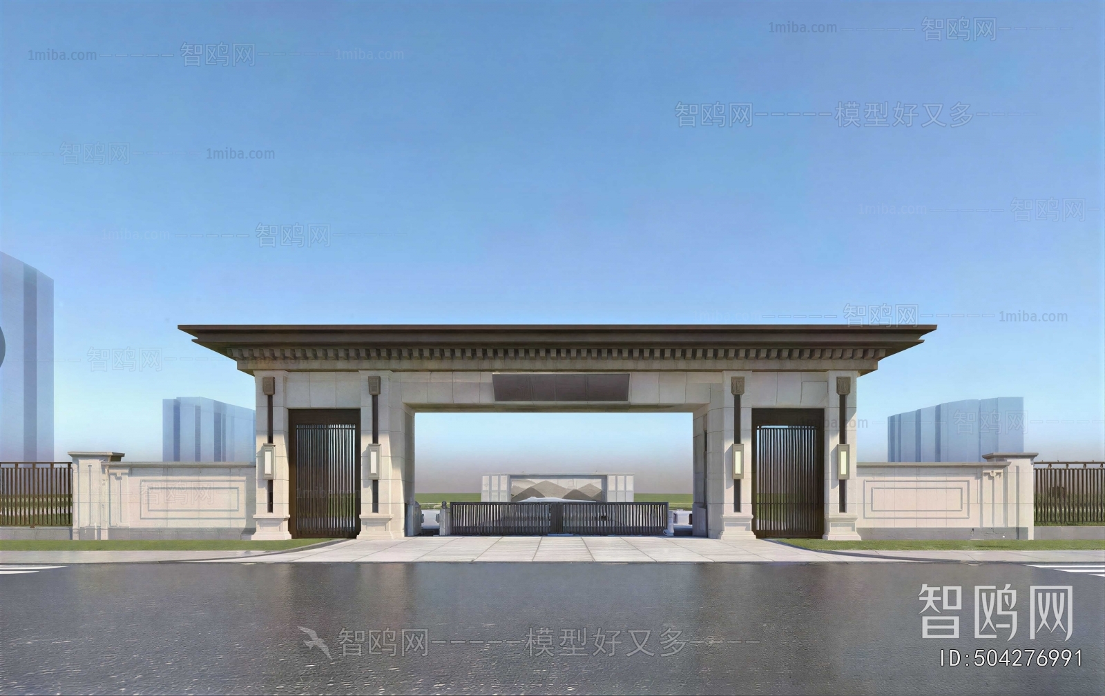 New Chinese Style Facade Element