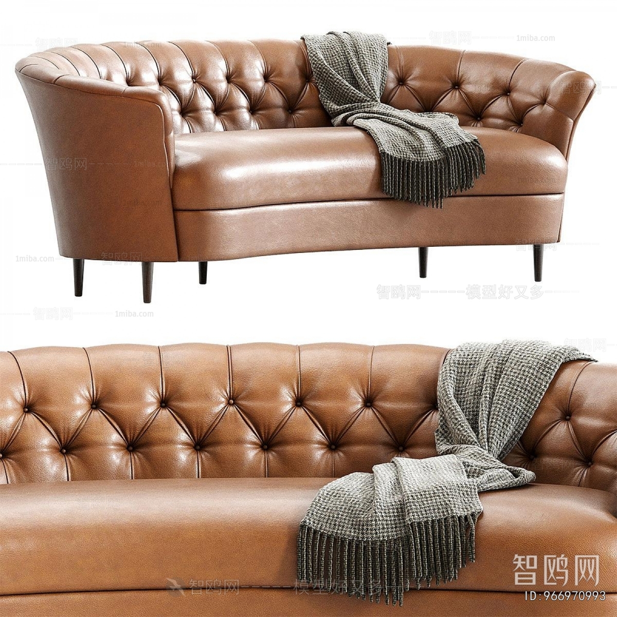 European Style Three-seat Sofa