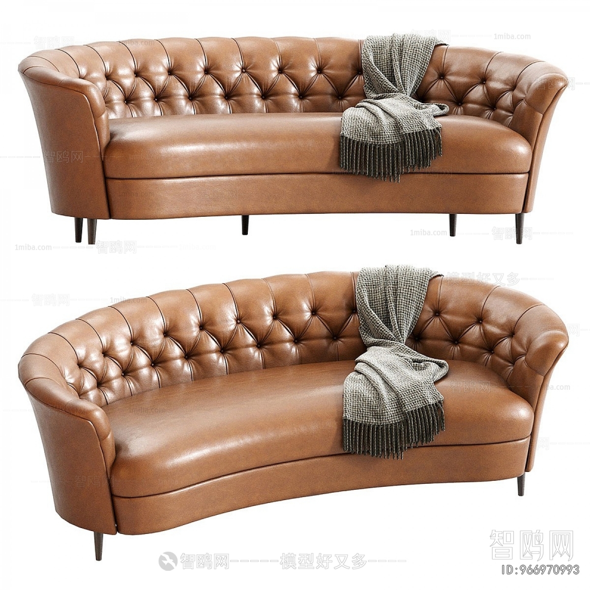 European Style Three-seat Sofa