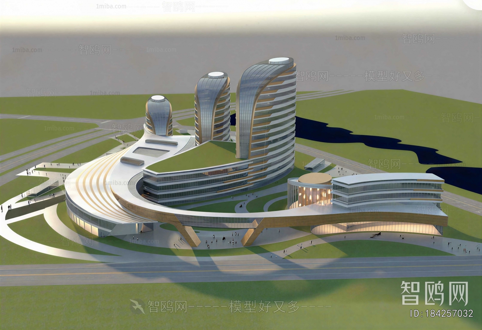 Modern Appearance Of Commercial Building