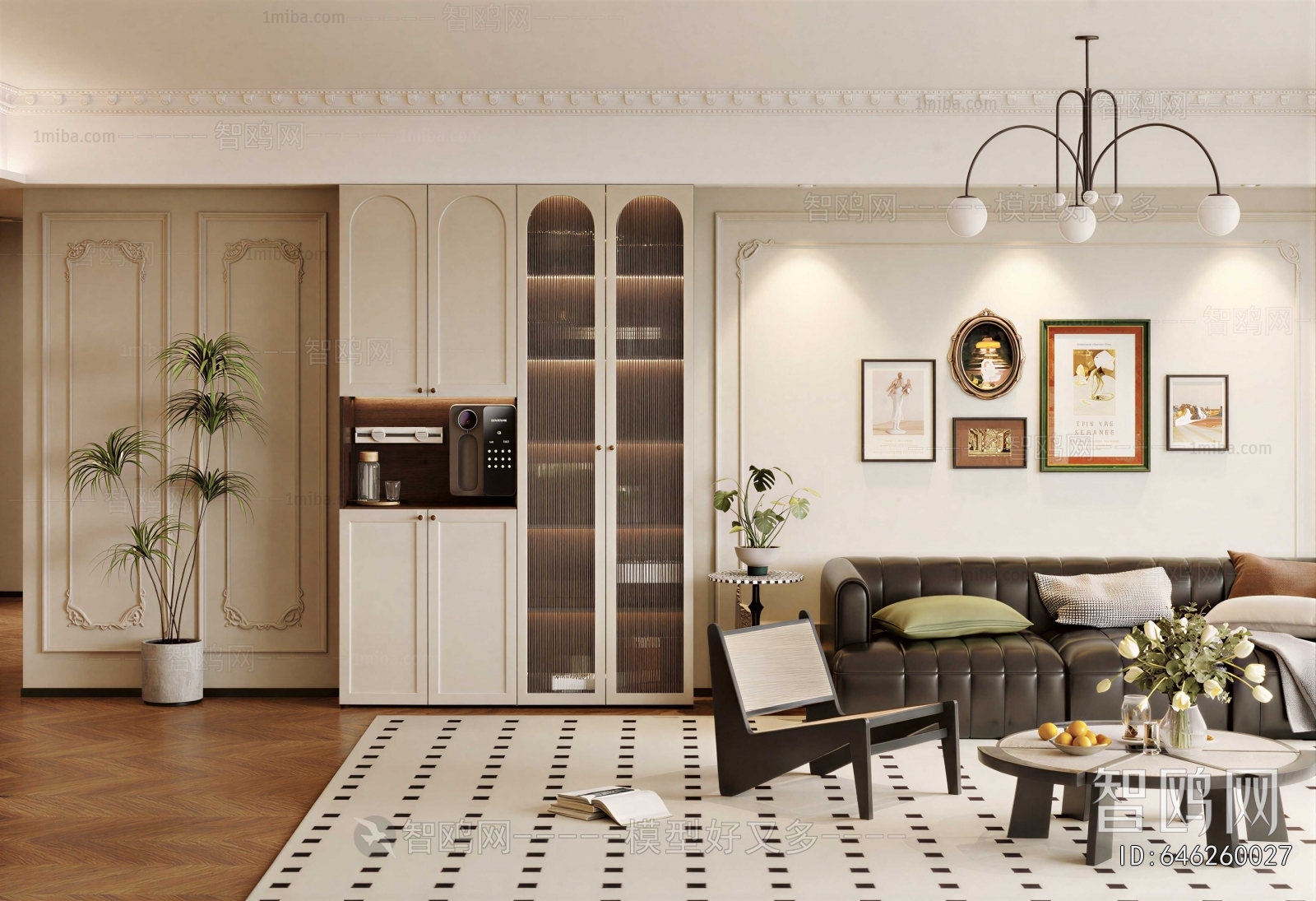 French Style A Living Room