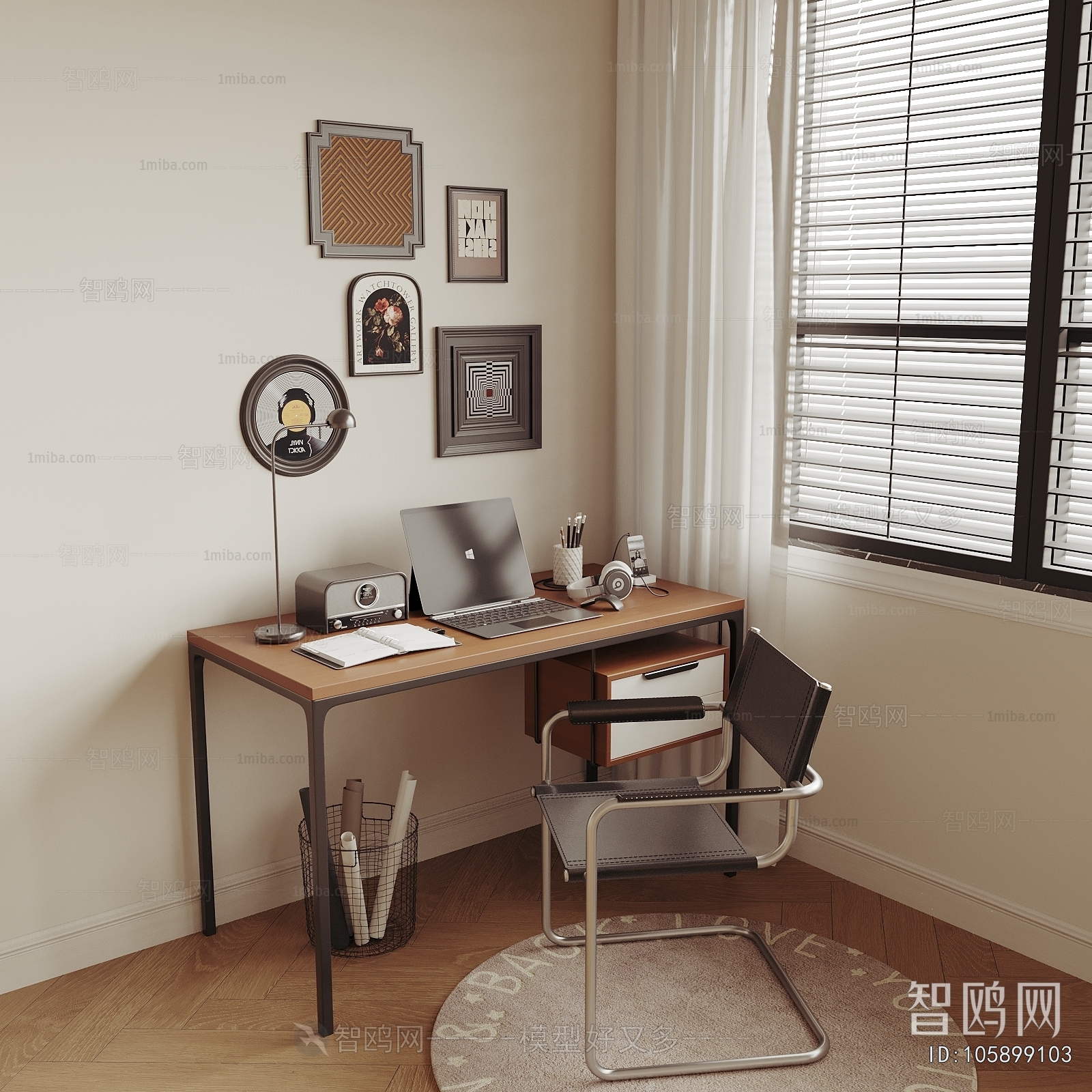 Modern Computer Desk And Chair