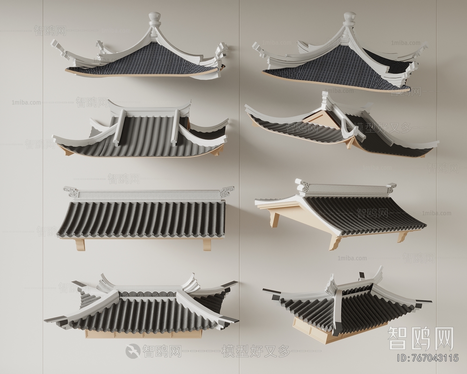 Chinese Style Building Component