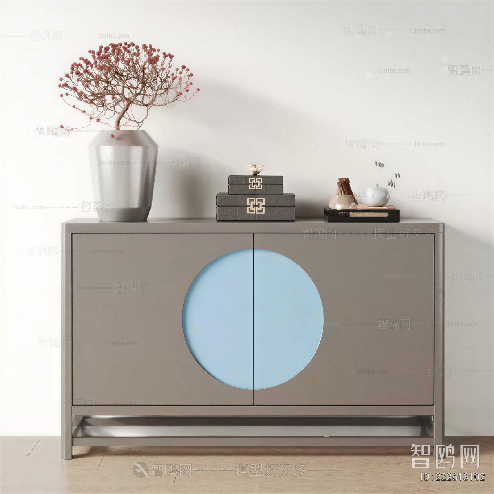 New Chinese Style Side Cabinet