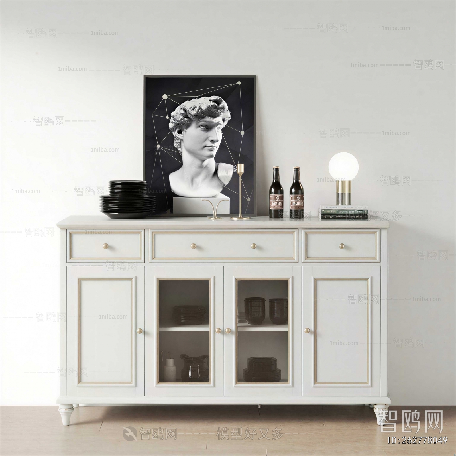 American Style Entrance Cabinet