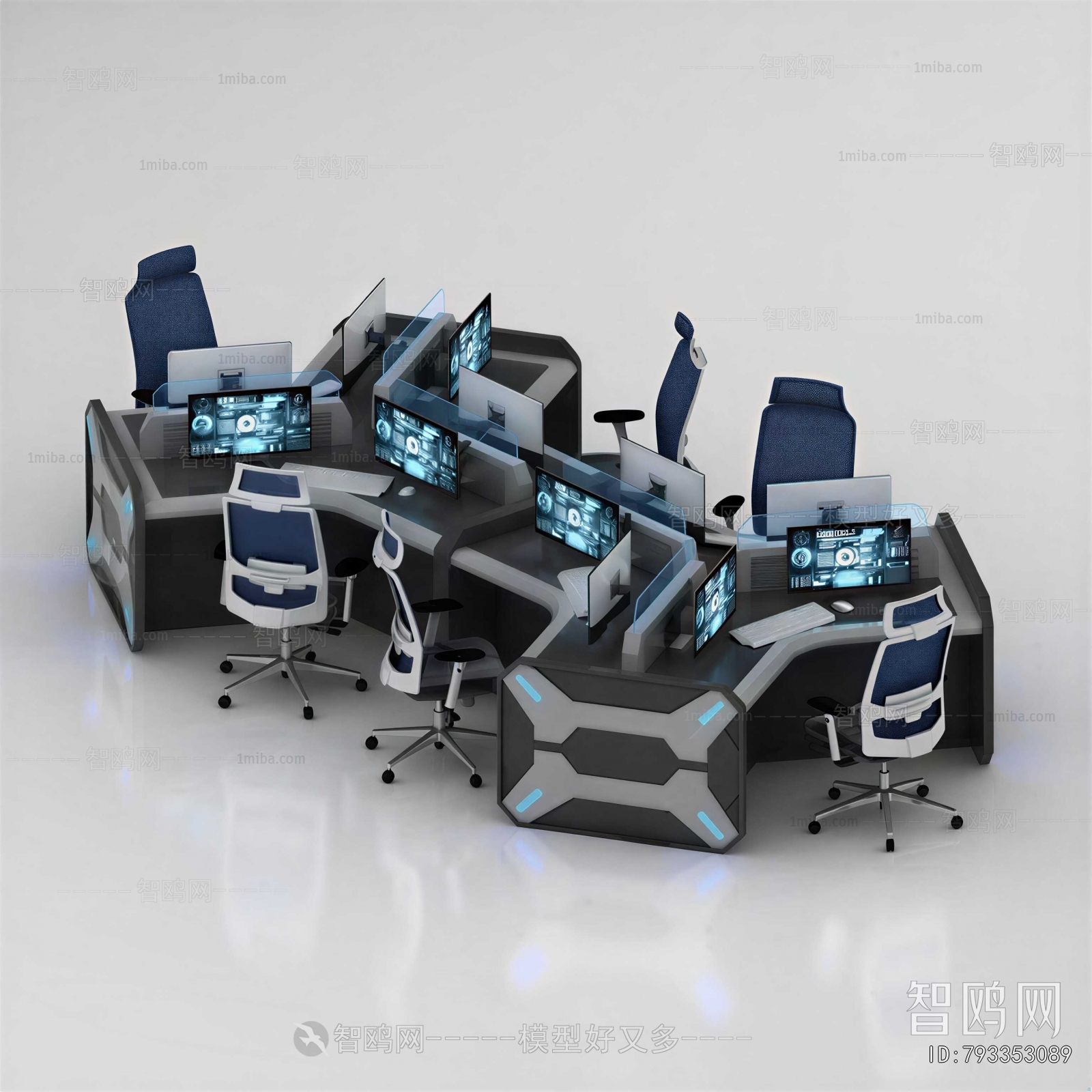 Modern Office Desk And Chair