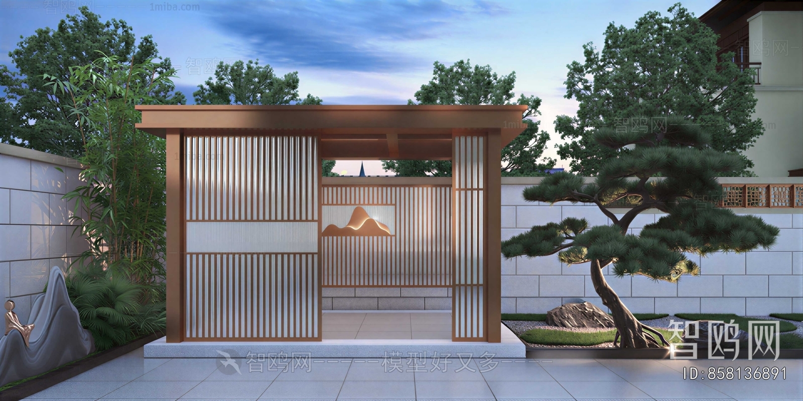 New Chinese Style Gallery Frame