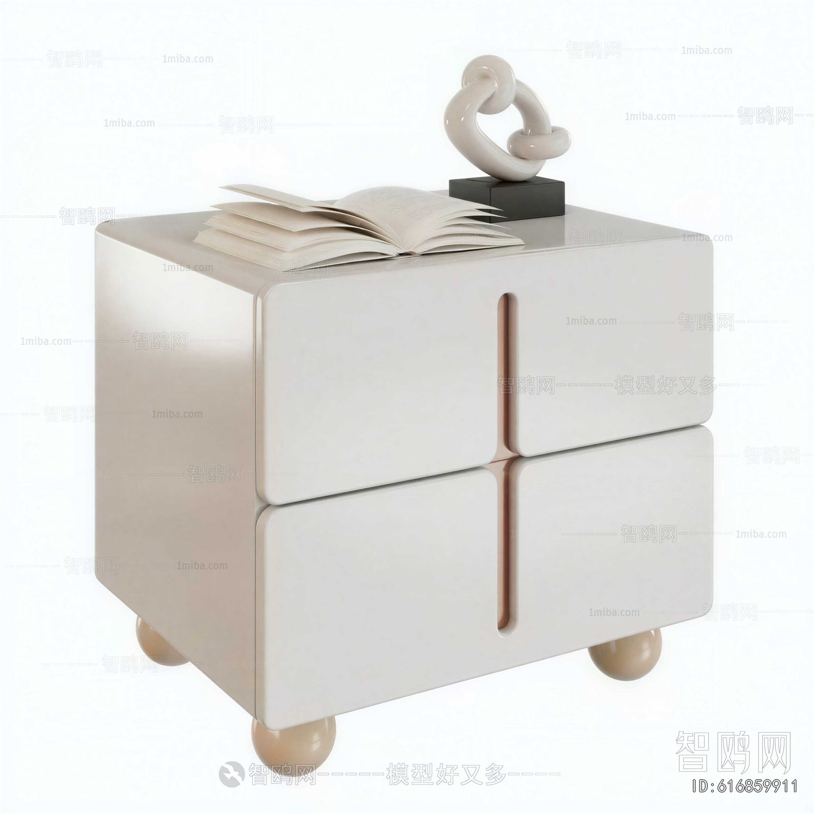 Modern Bedside Cupboard