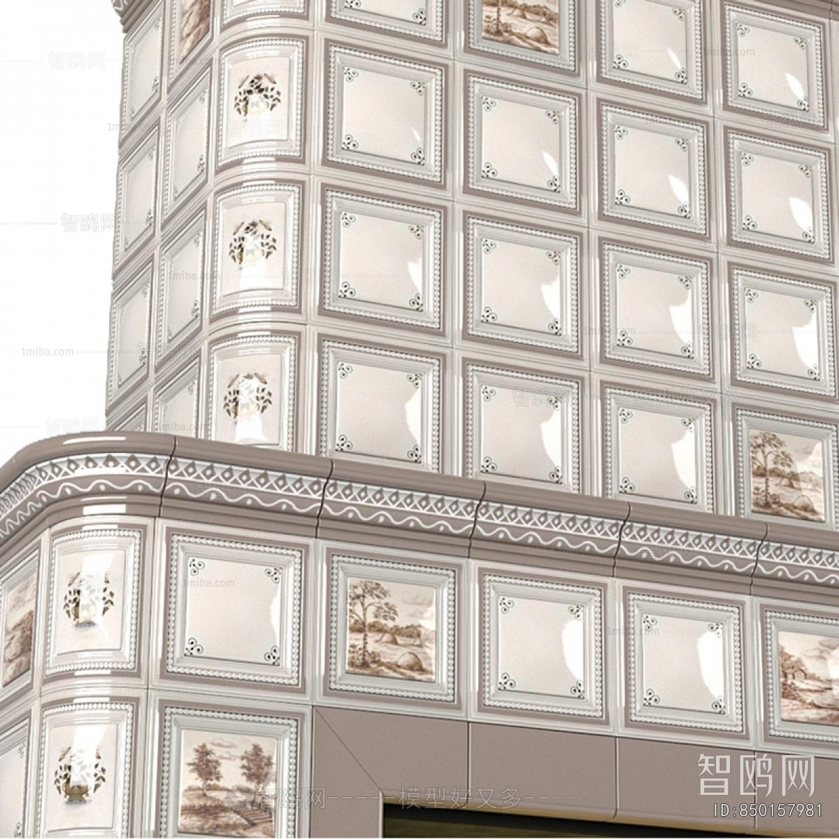 European Style Fireplace