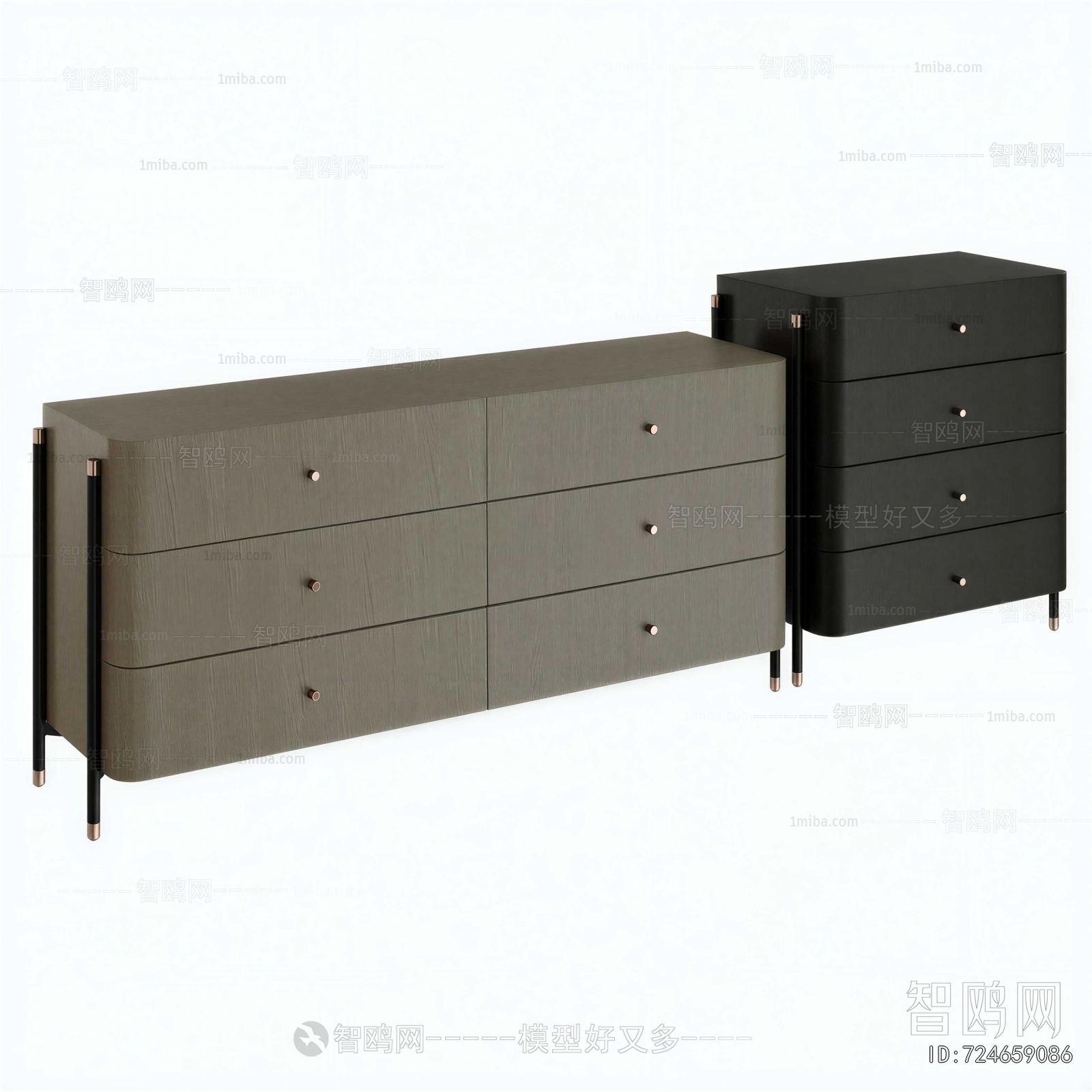 Modern Side Cabinet