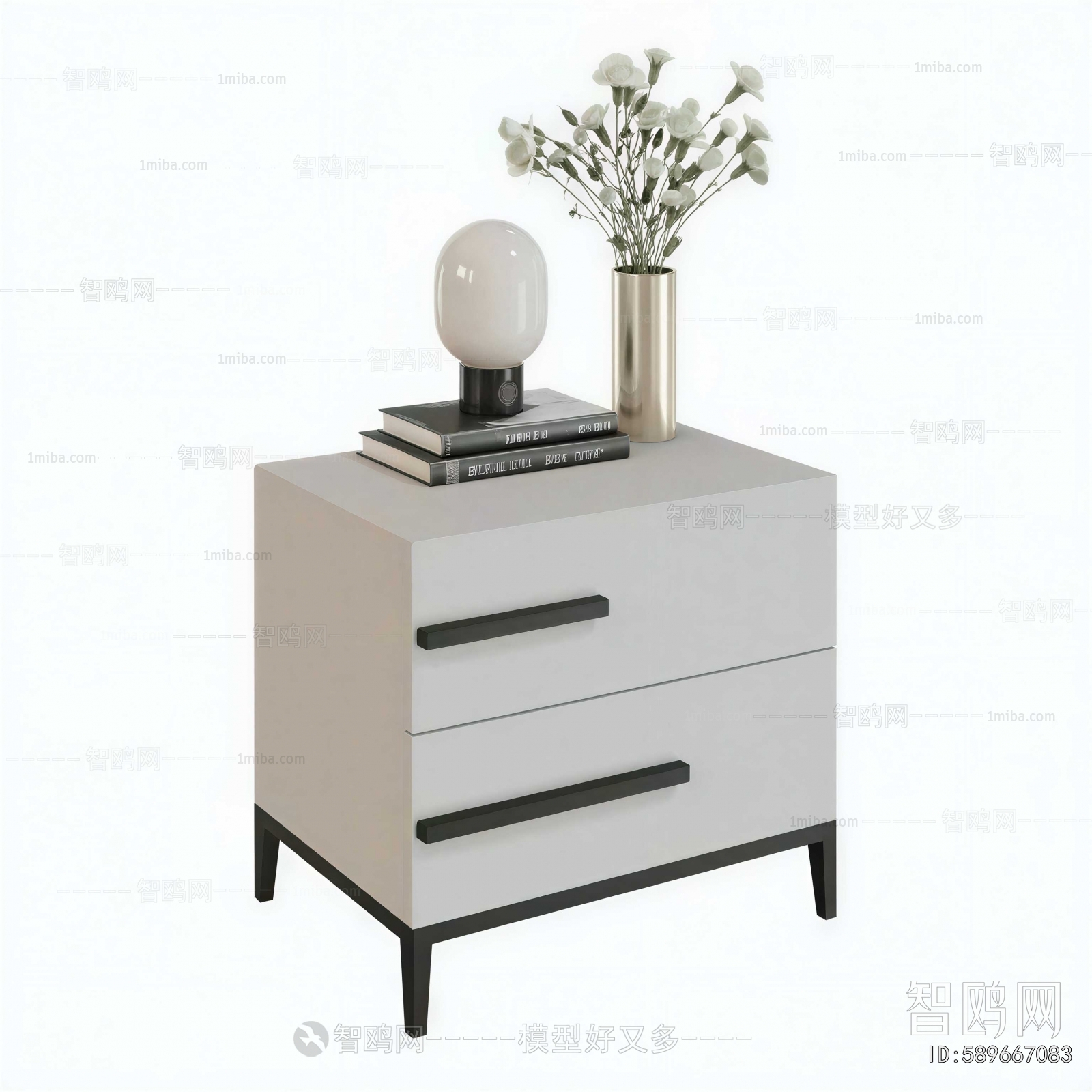 Modern Bedside Cupboard