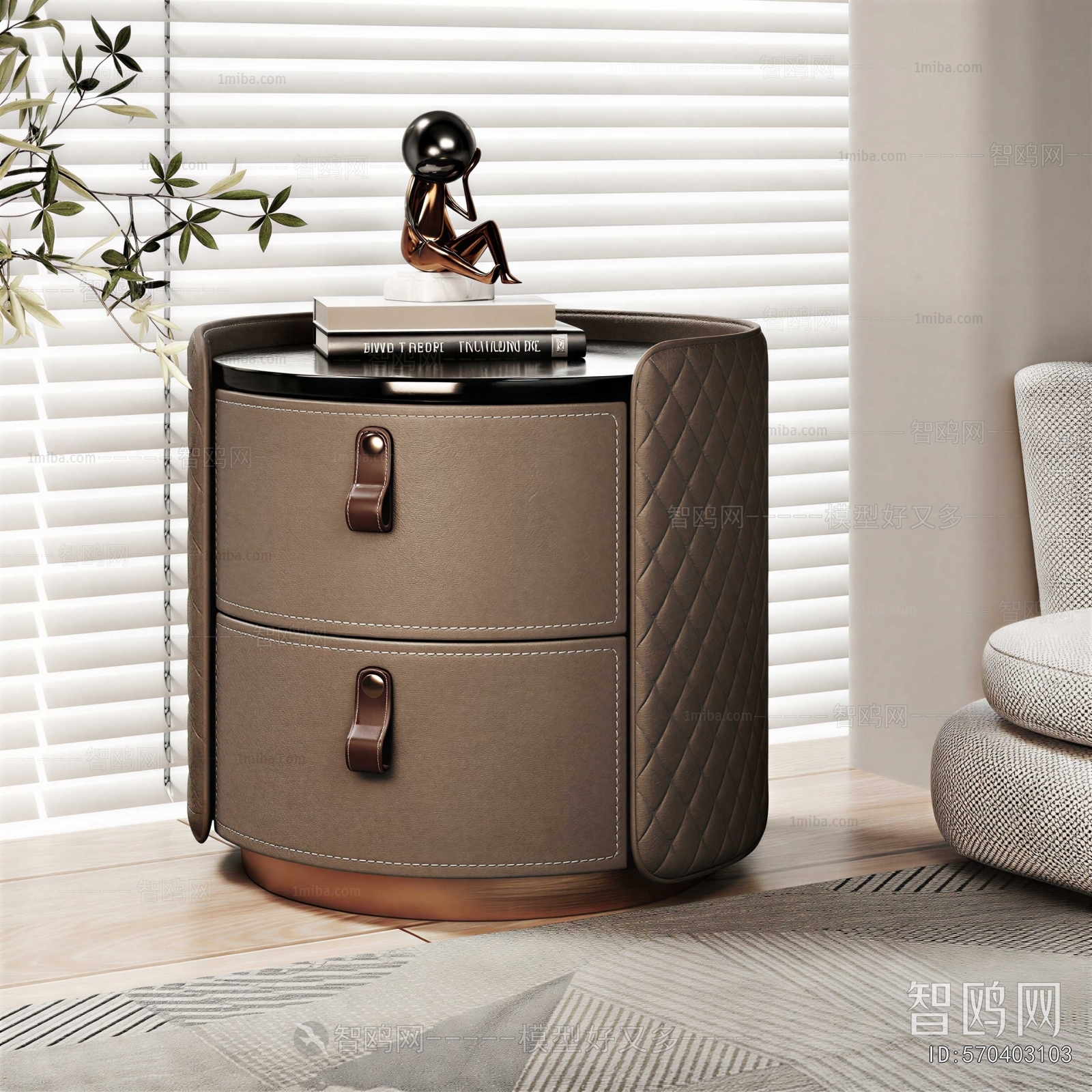 Modern Bedside Cupboard