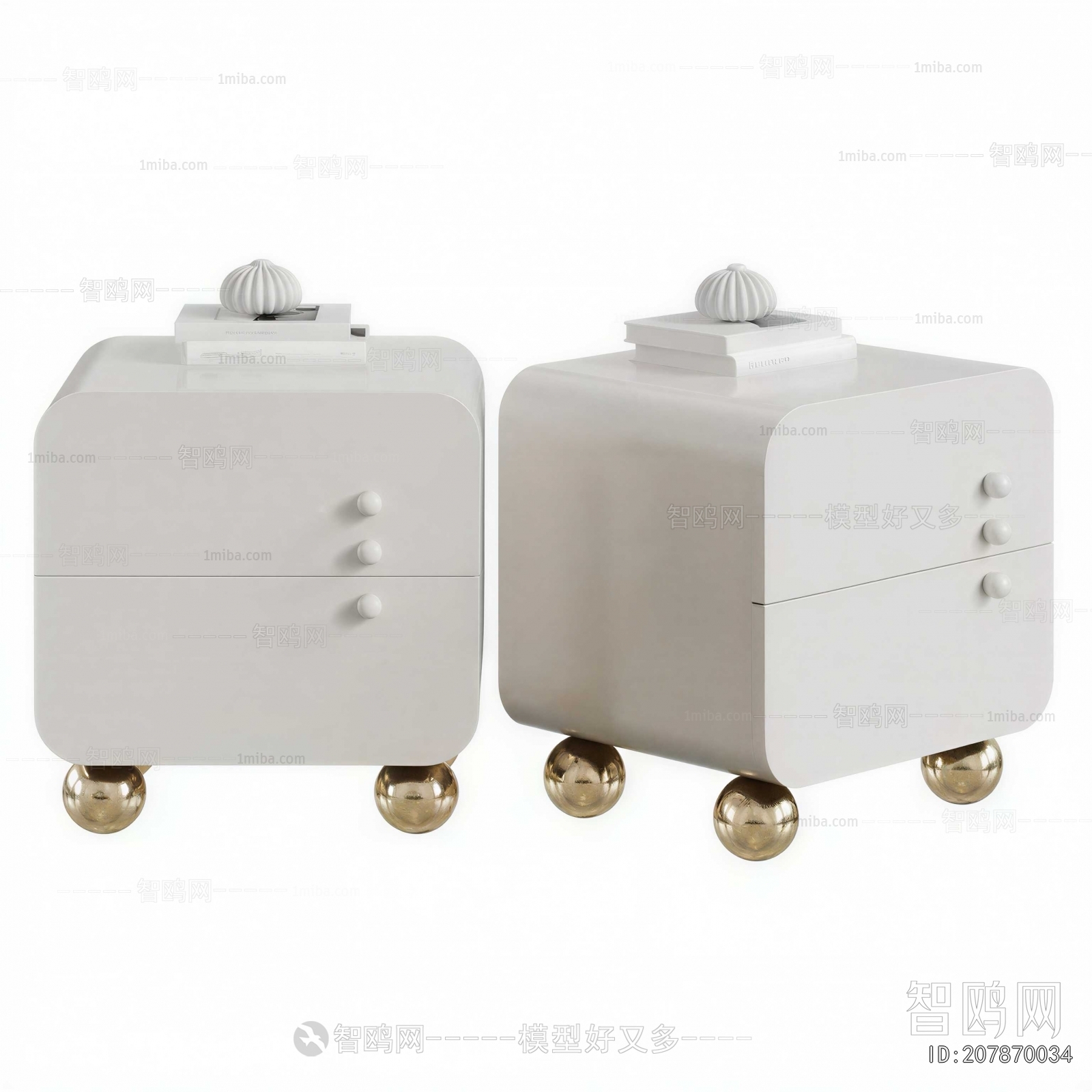 Modern Bedside Cupboard