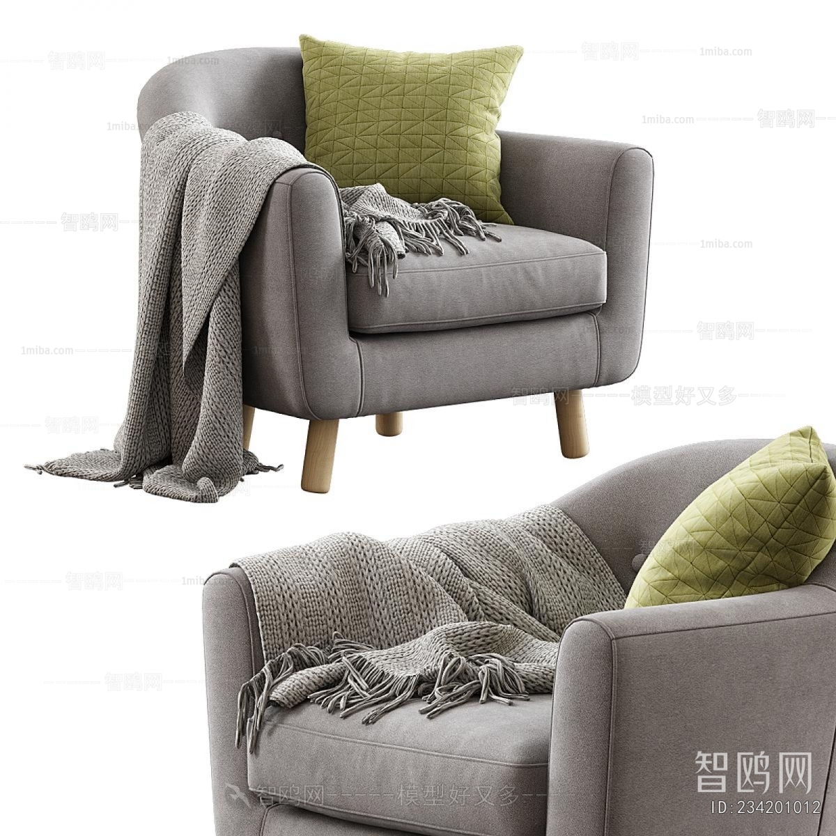Modern Single Sofa