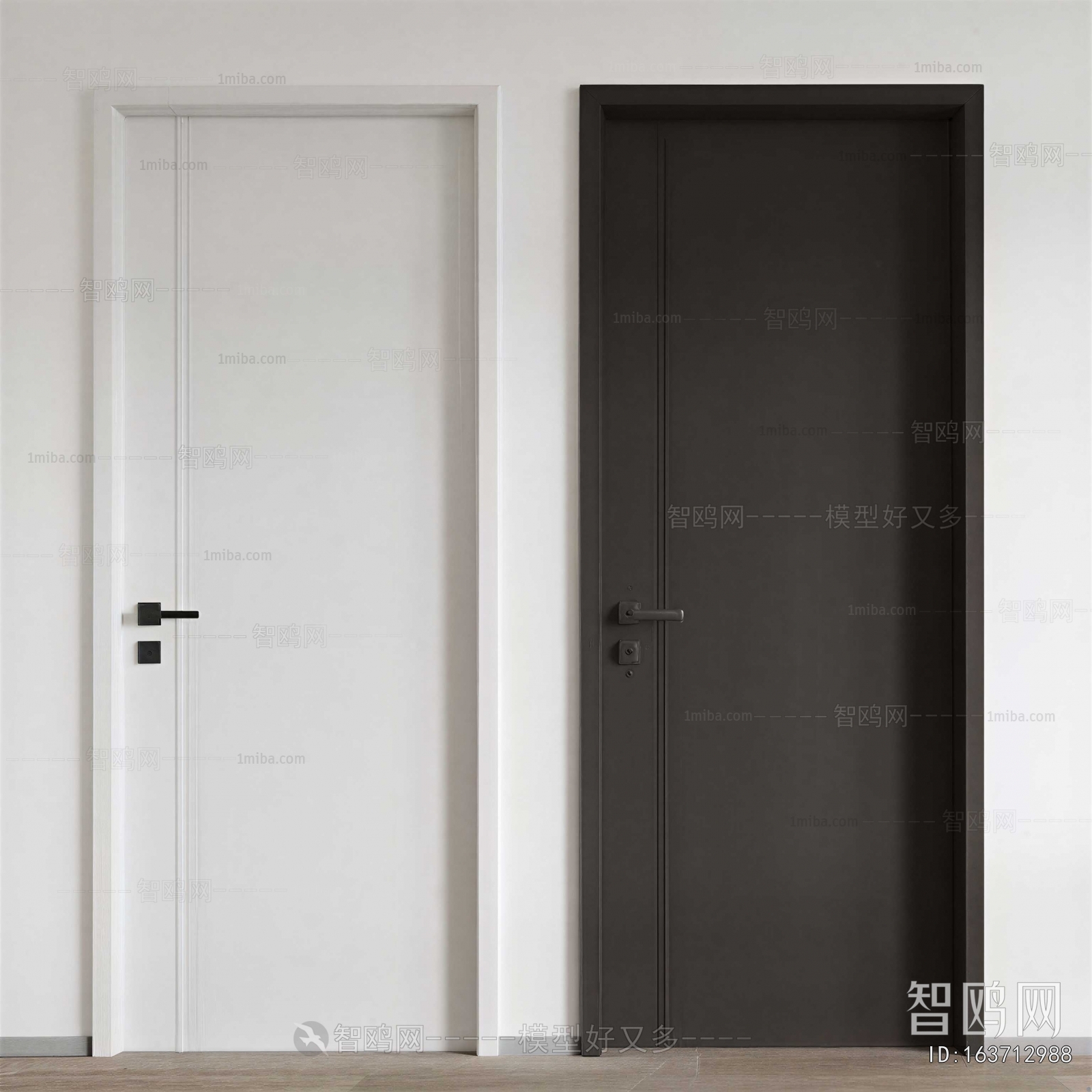 Modern Single Door