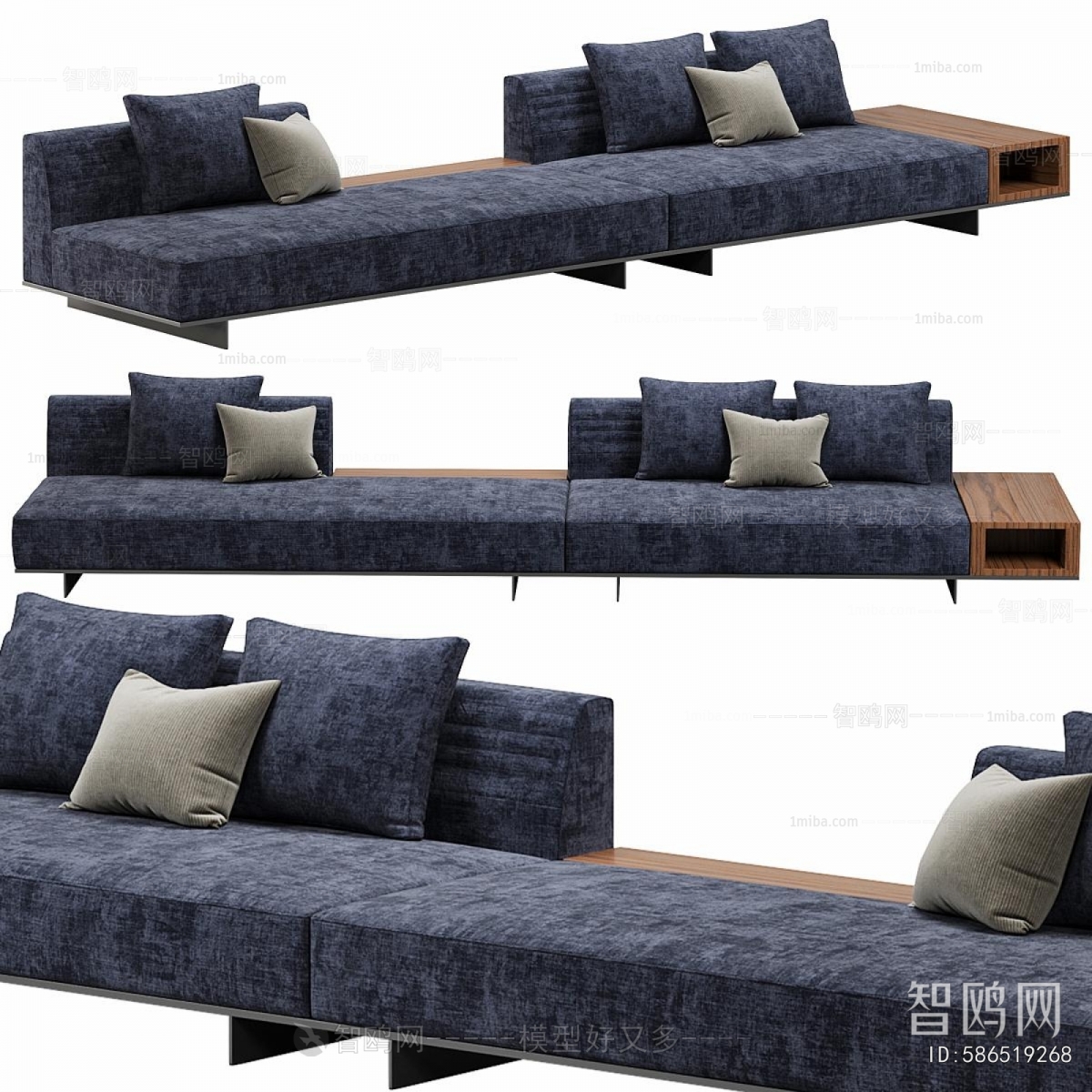 Modern Multi Person Sofa