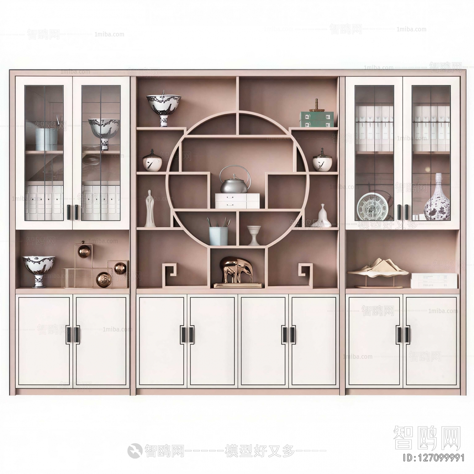 New Chinese Style Bookcase