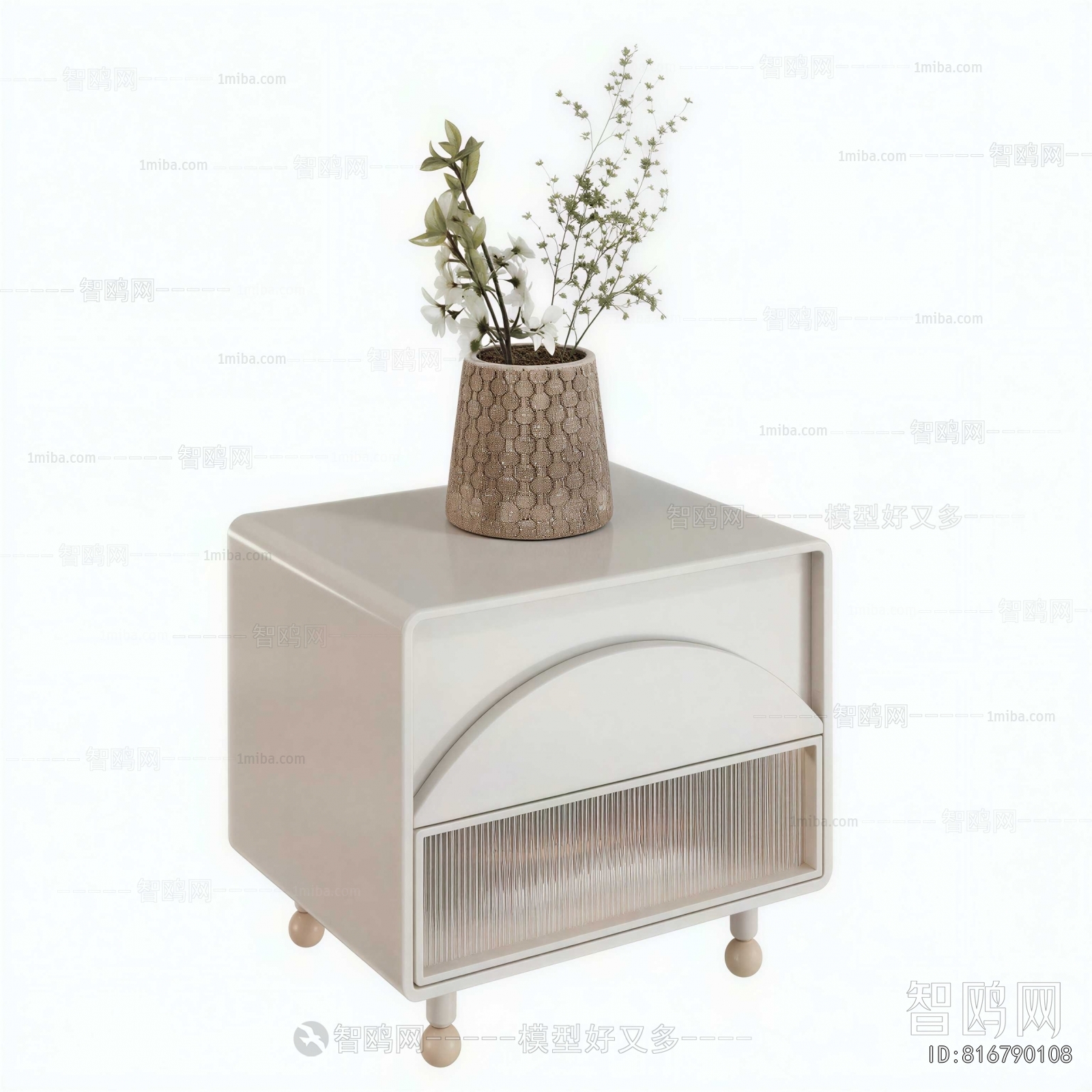 Modern Bedside Cupboard