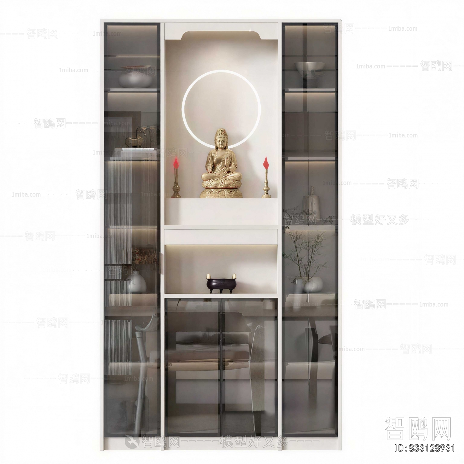 Modern Buddhist Niche