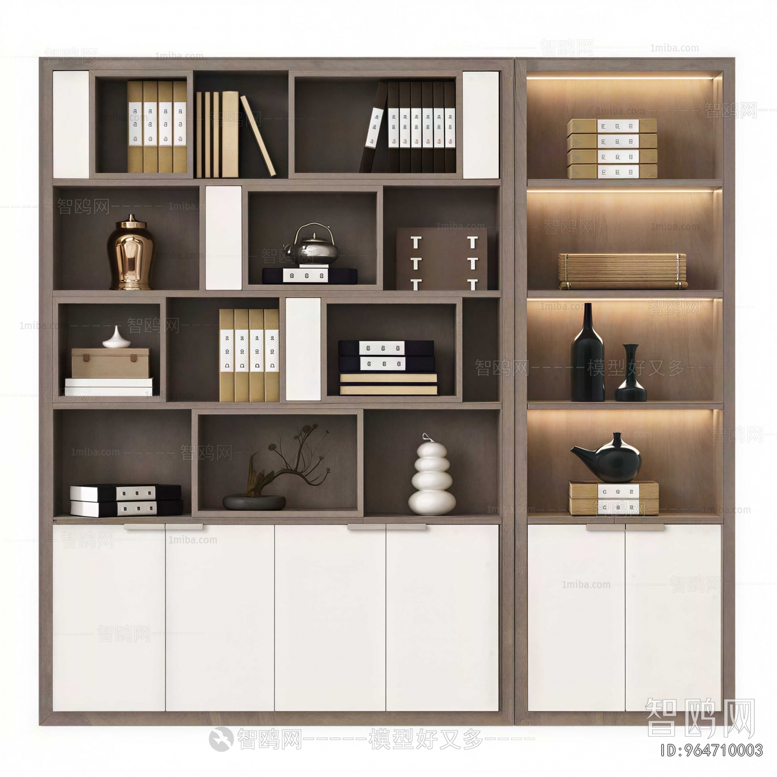 New Chinese Style Bookcase