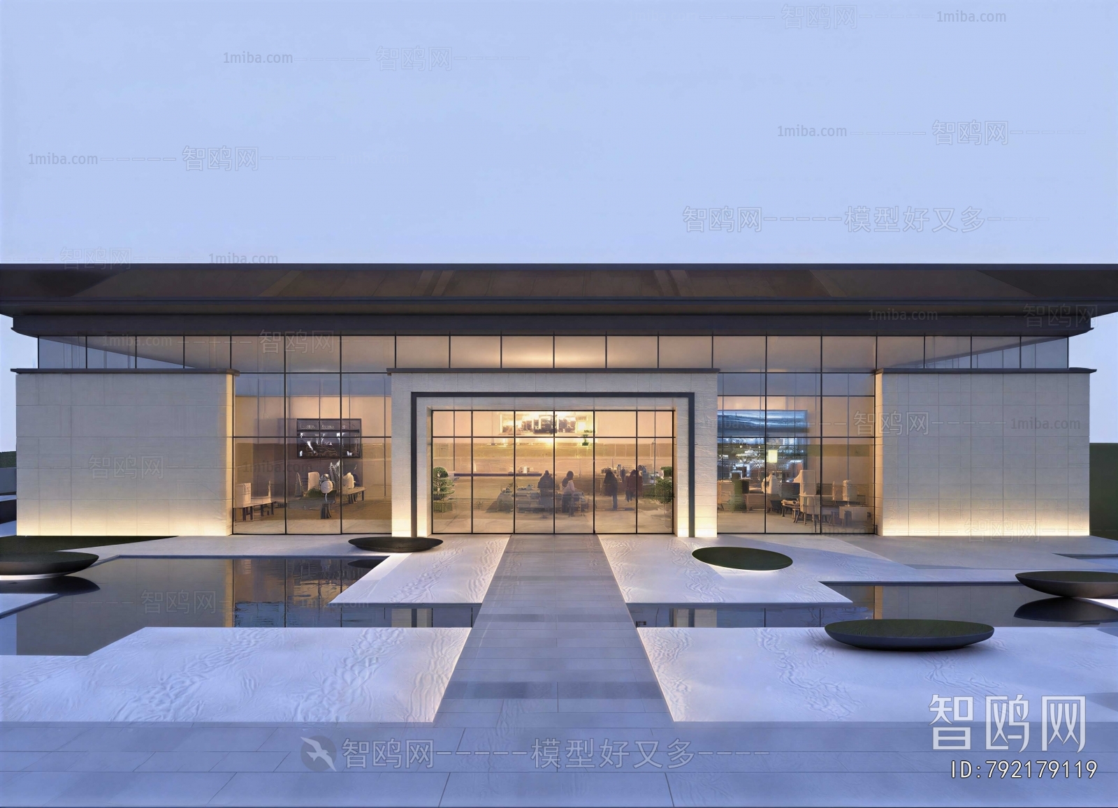 Modern Appearance Of Commercial Building