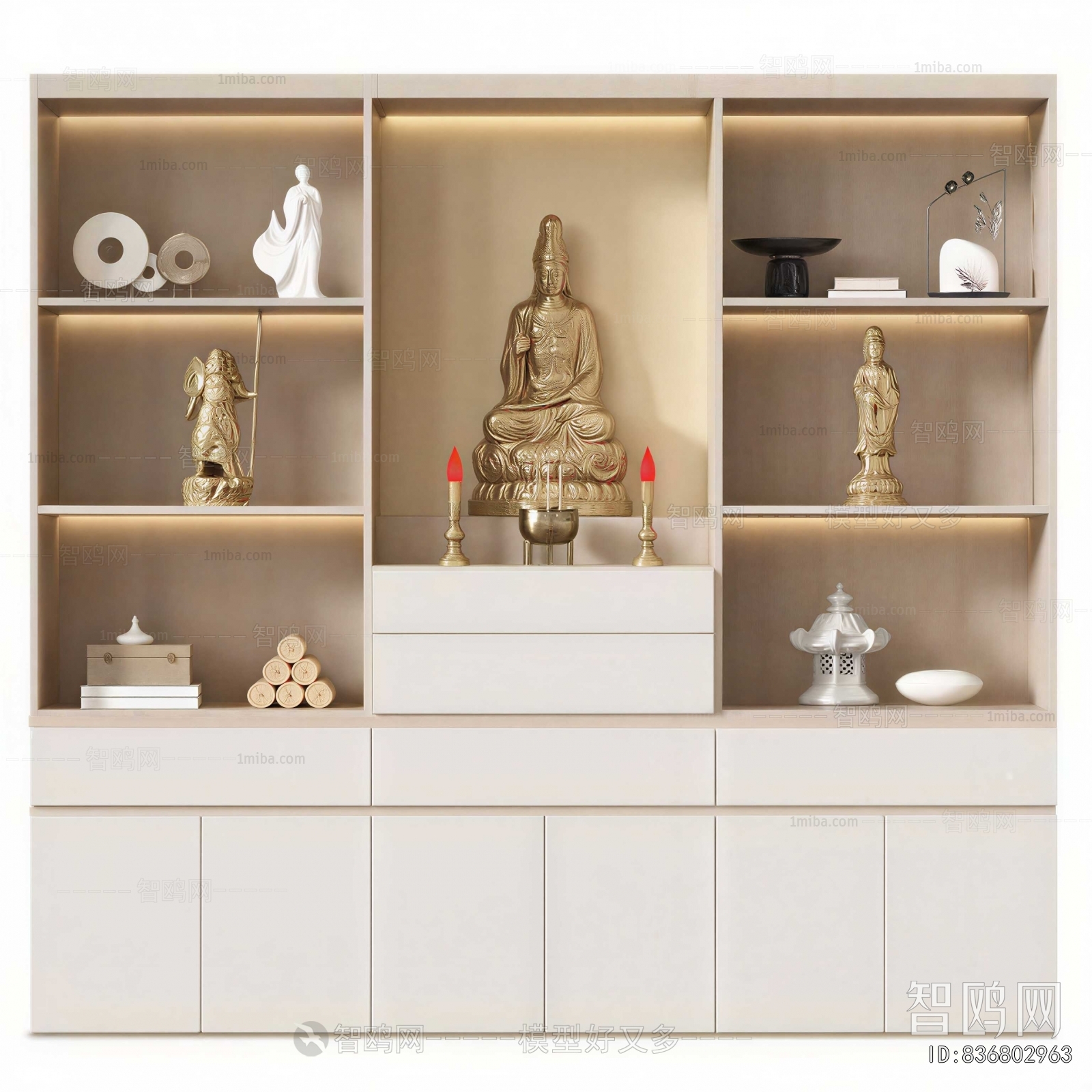 Modern Buddhist Niche