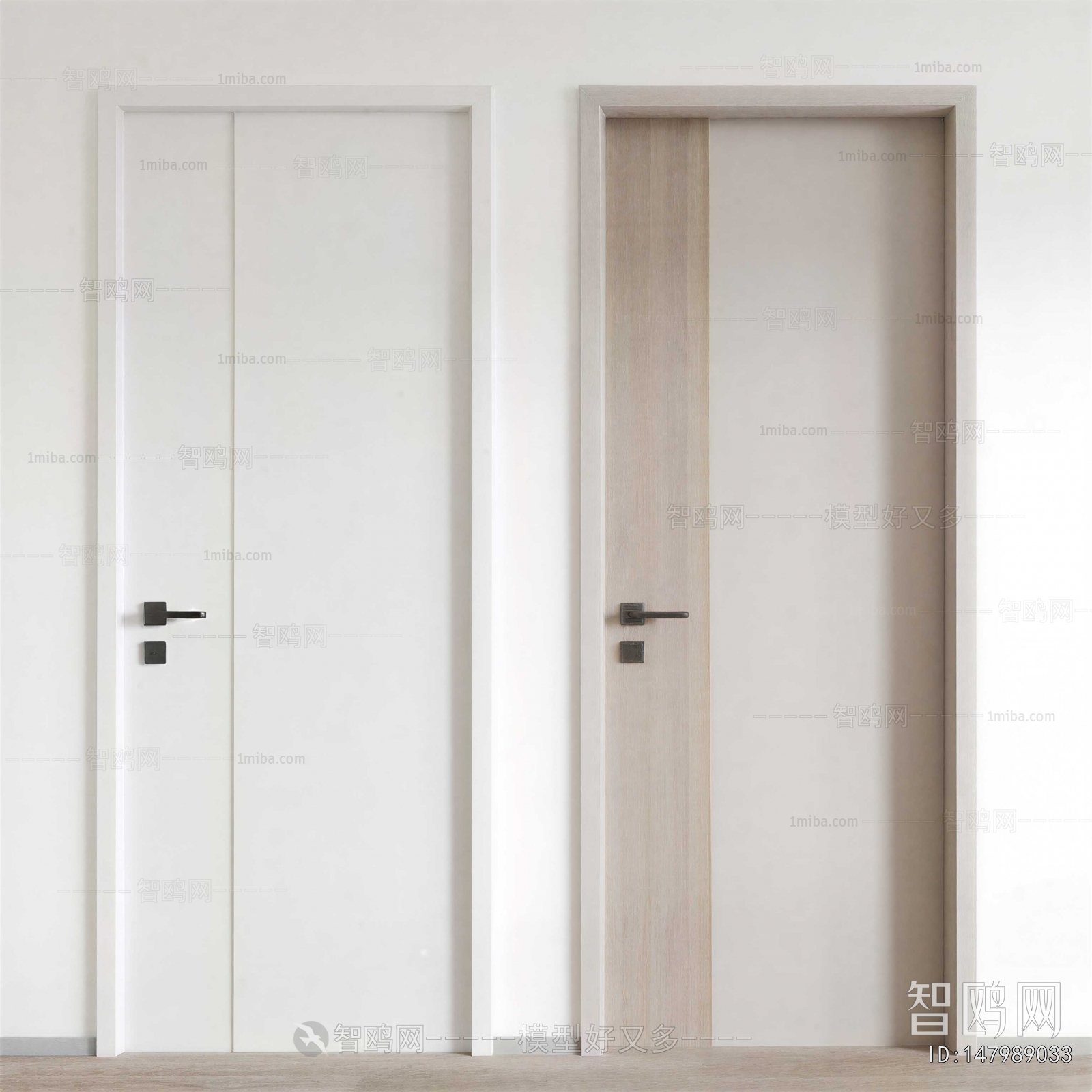 Modern Single Door