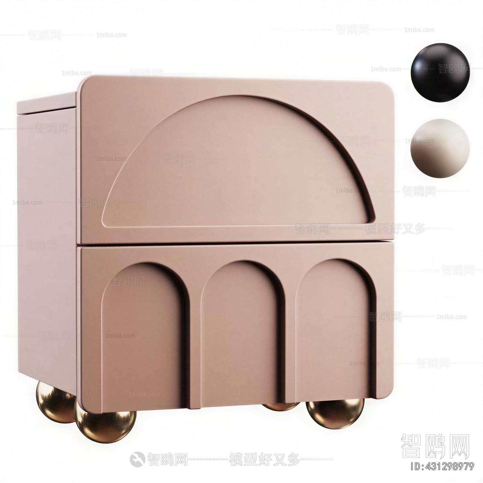 Modern Bedside Cupboard