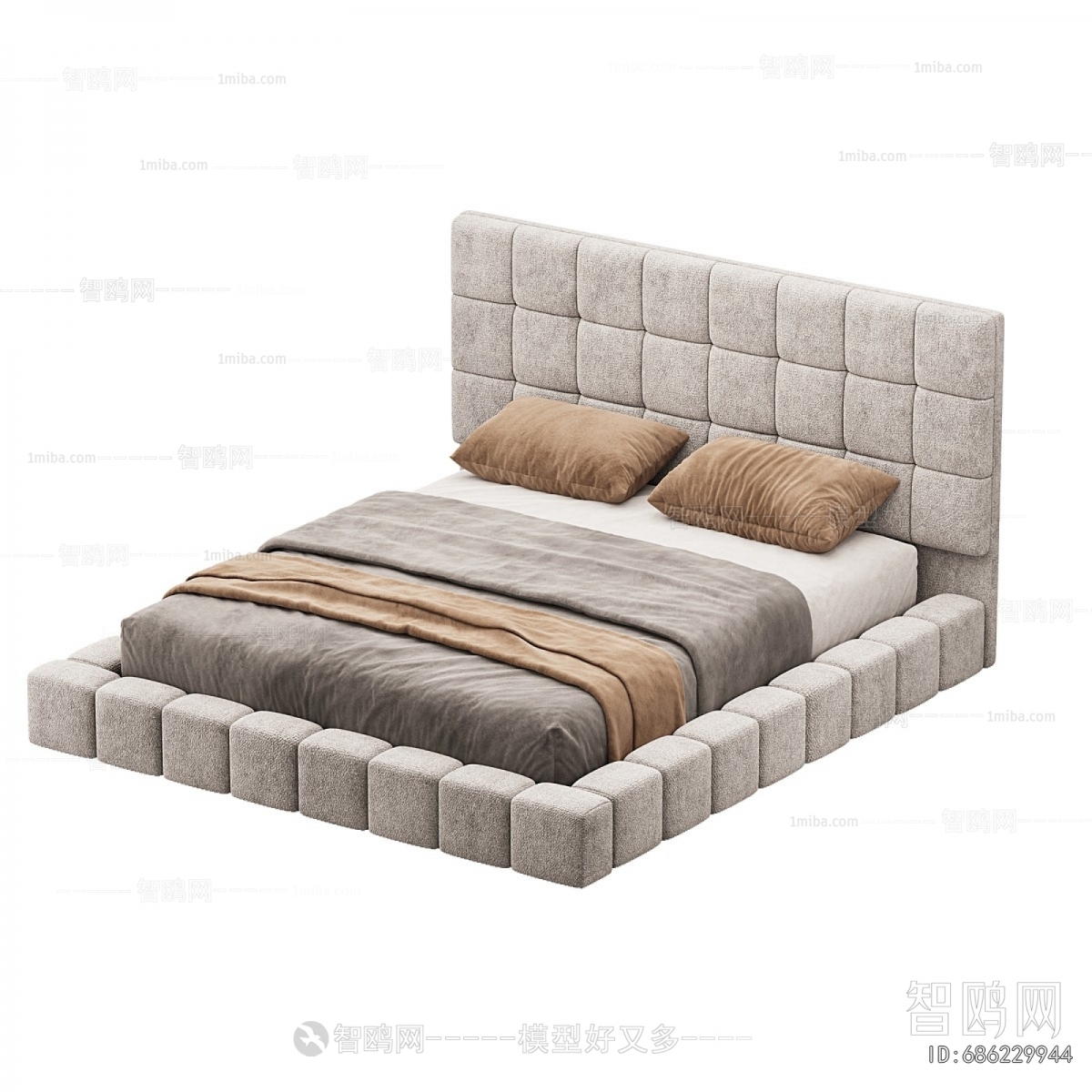 Modern Double Bed