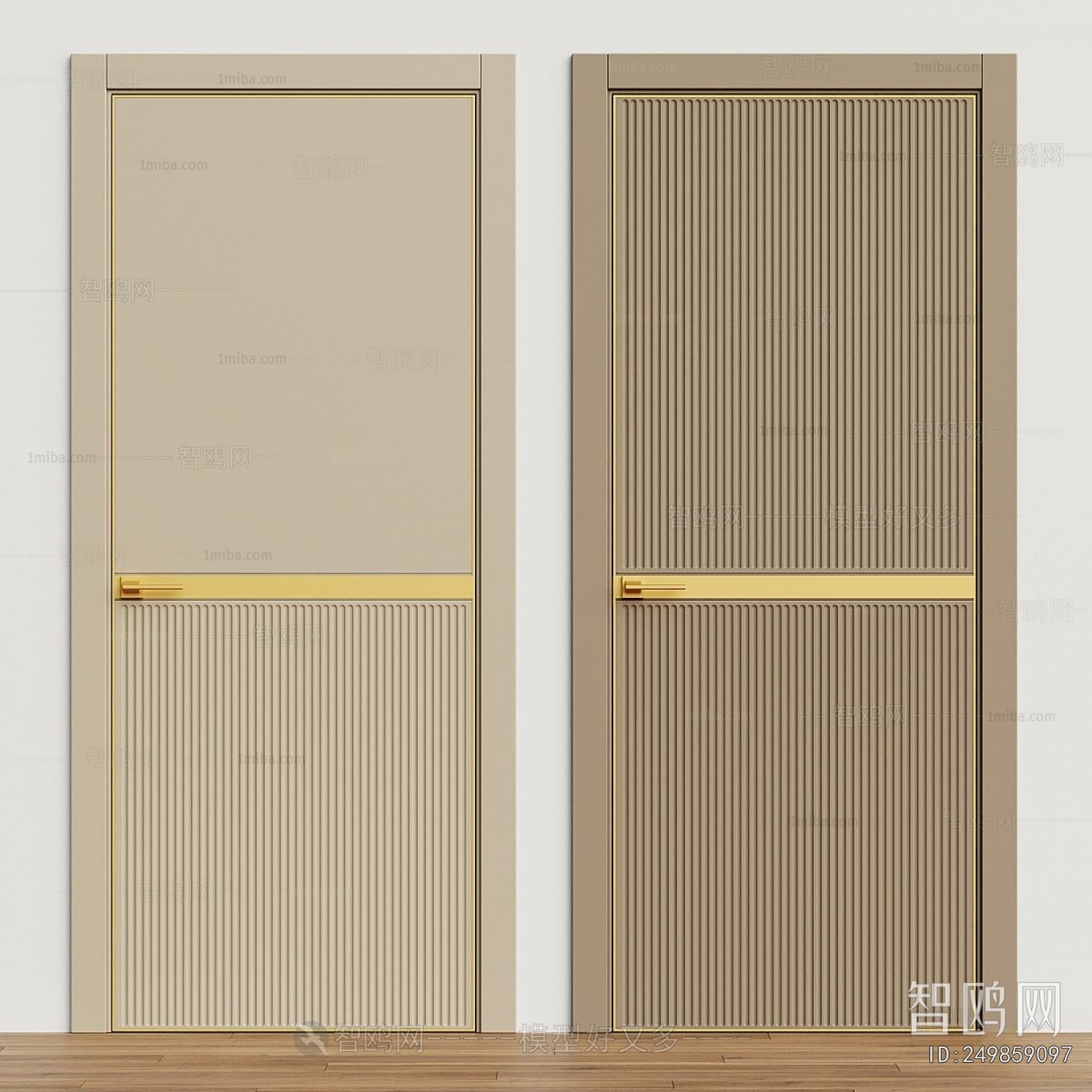 Modern Single Door