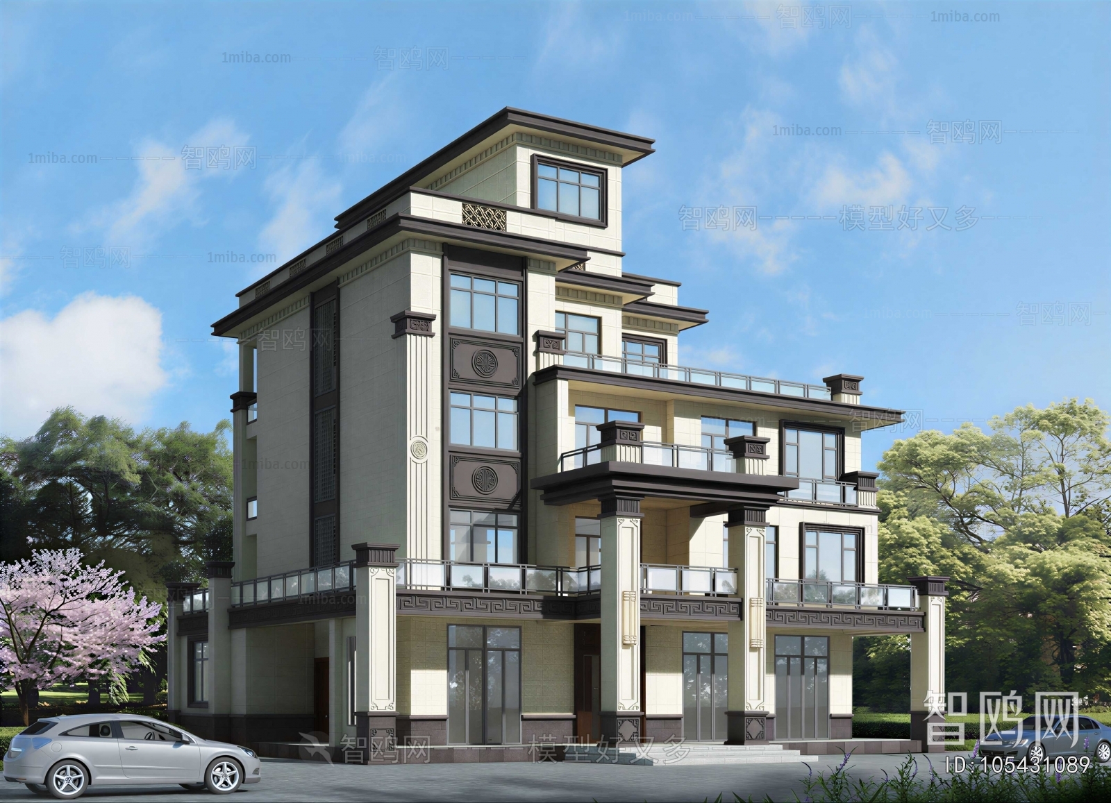 New Chinese Style Detached Villa