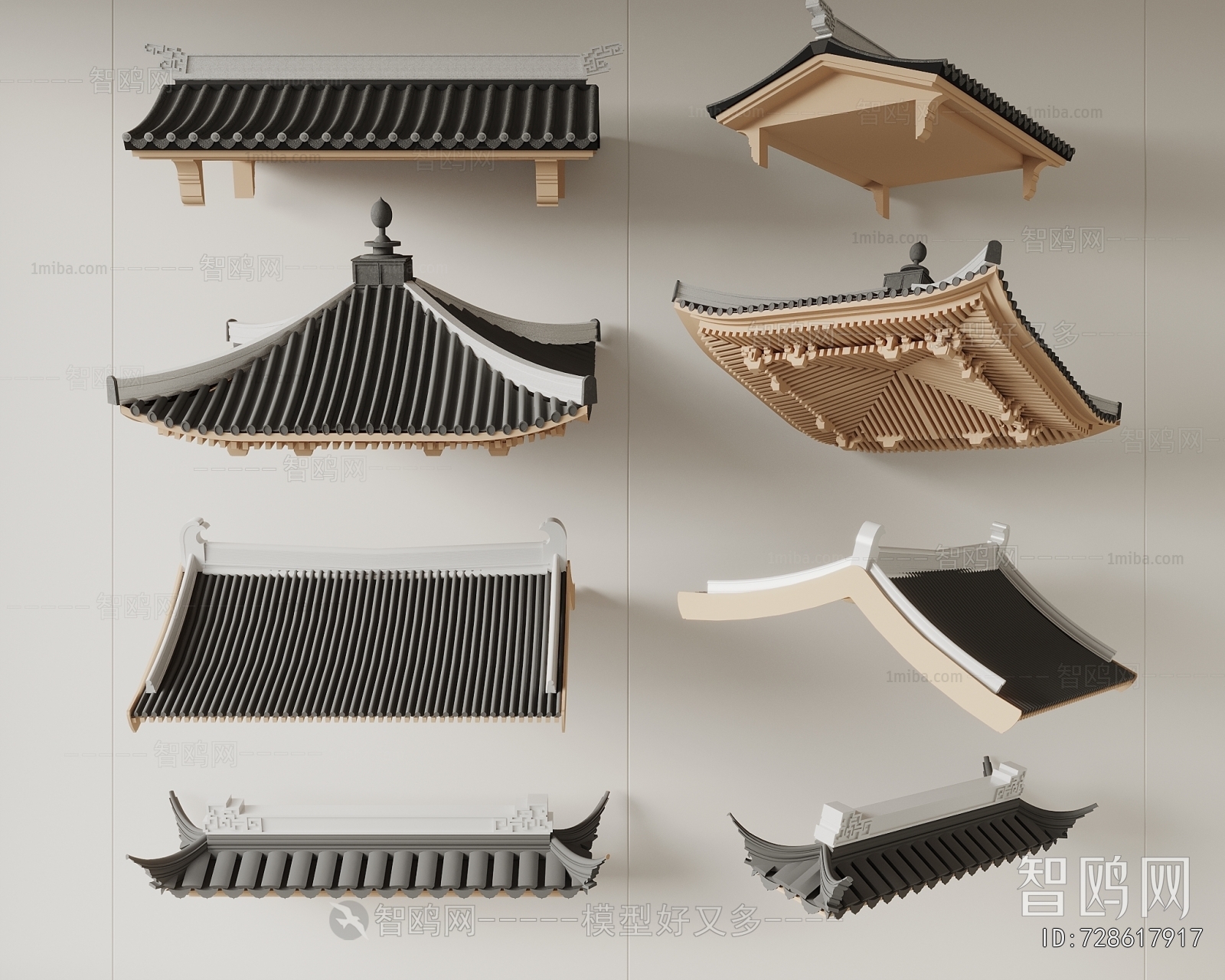 Chinese Style Building Component