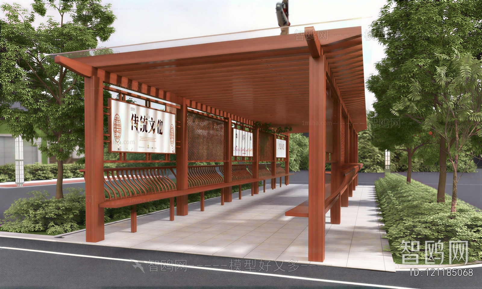 New Chinese Style Gallery Frame