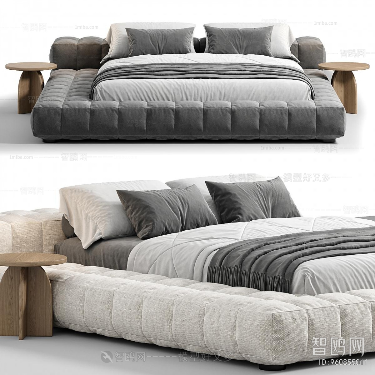 Modern Double Bed