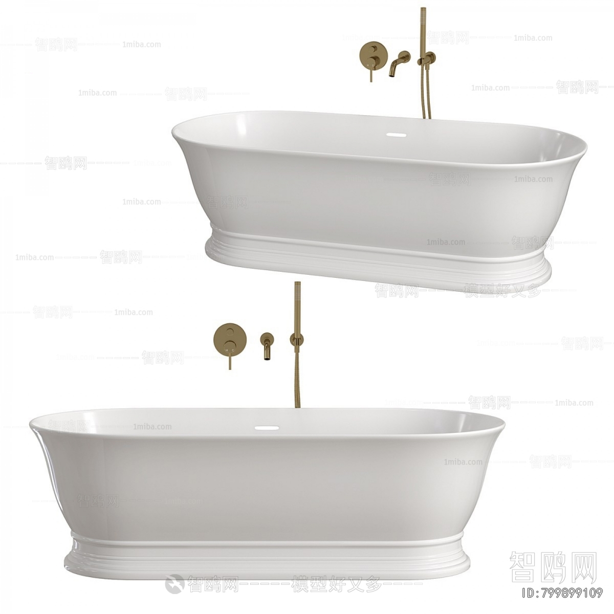 Modern Bathtub