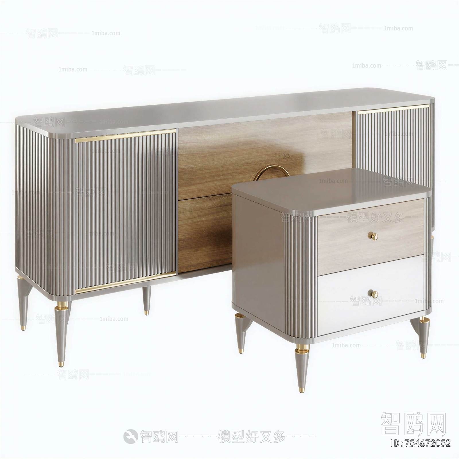 Modern Side Cabinet