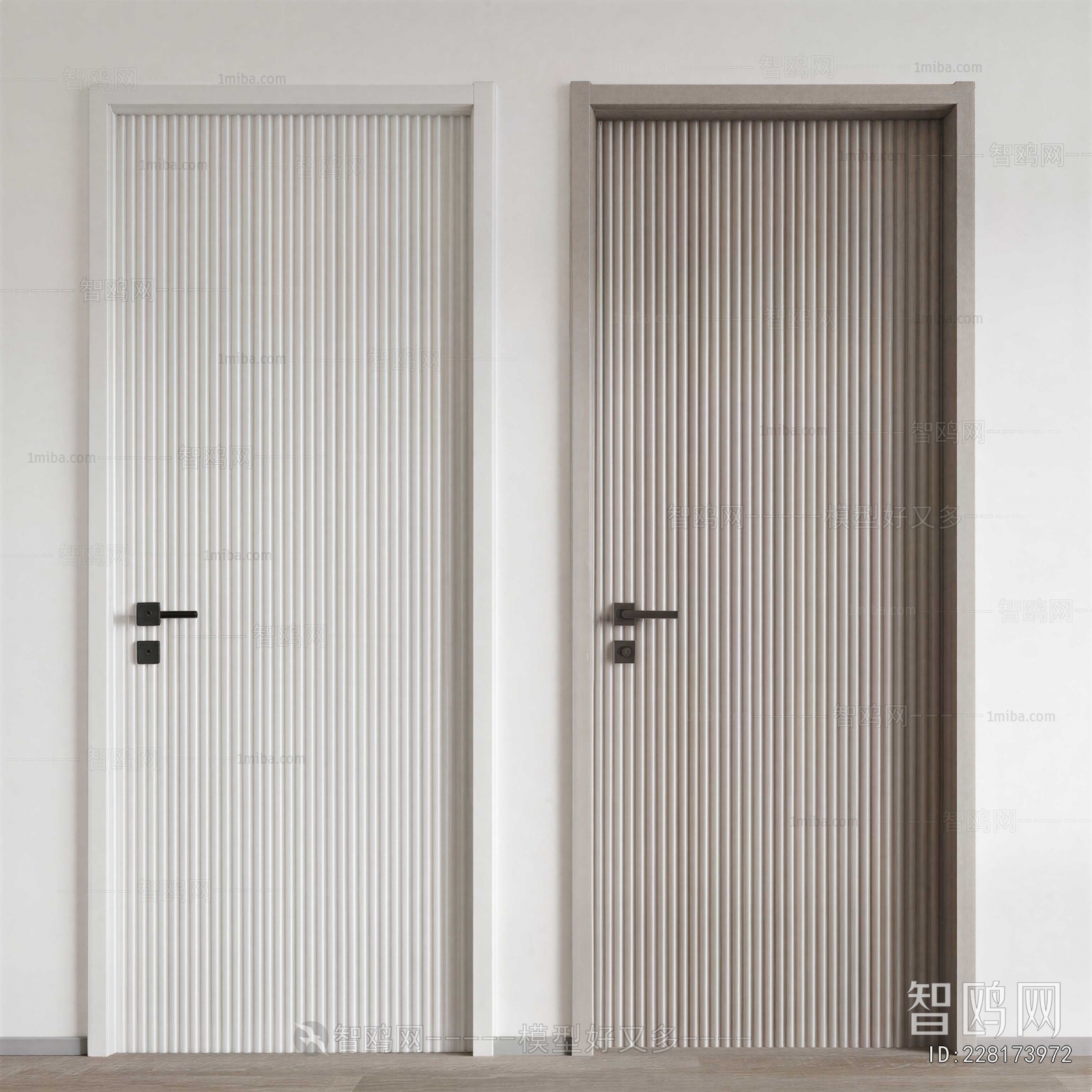 Modern Single Door