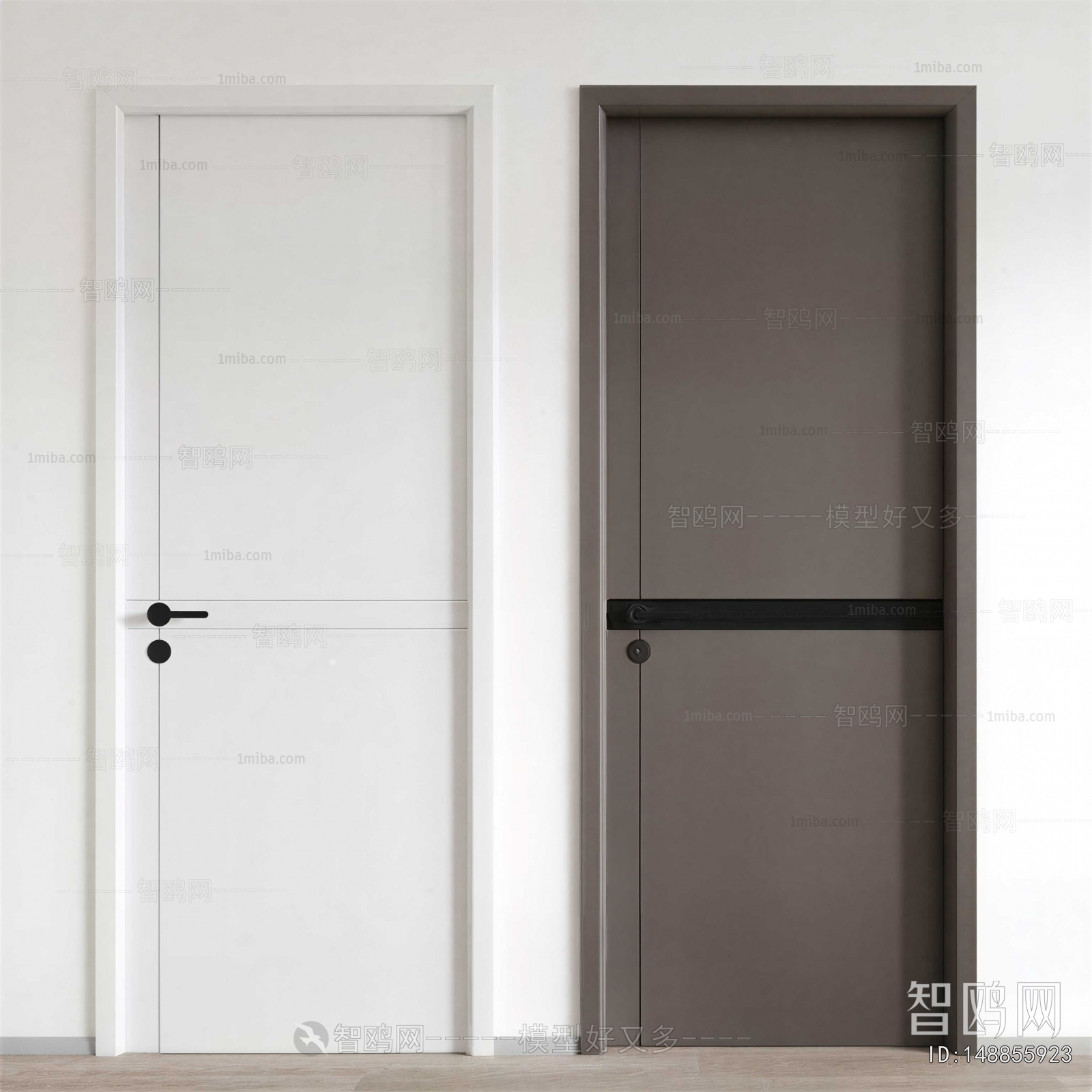 Modern Single Door